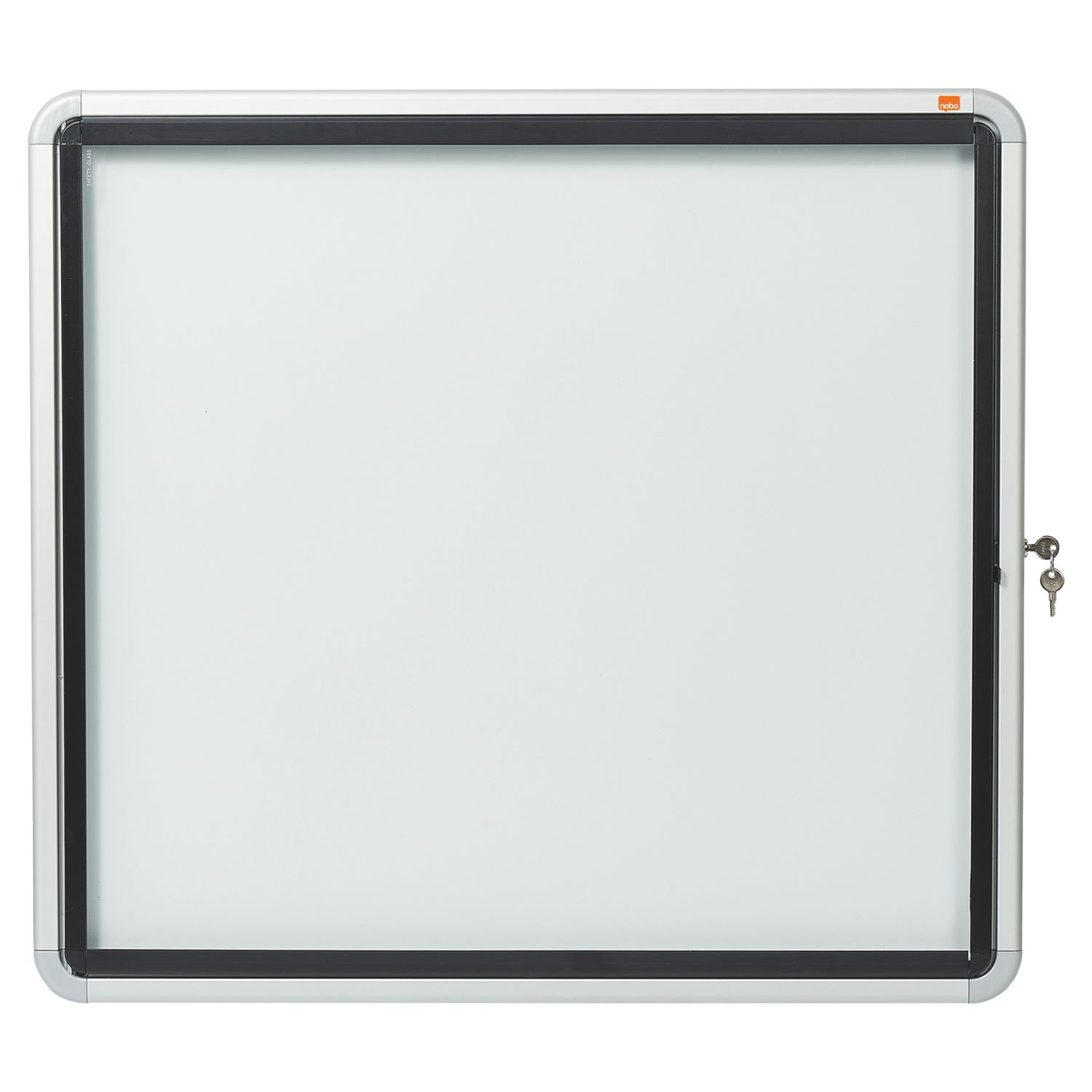 Schaukasten mit Klapptür - 6x A4, 69,2 × 75,2 × 4,5 cm, weiß, magnethaftend Schaukasten mit Klapptür - 6x A4, 69,2 × 75,2 × 4,5 cm, weiß, magnethaftend