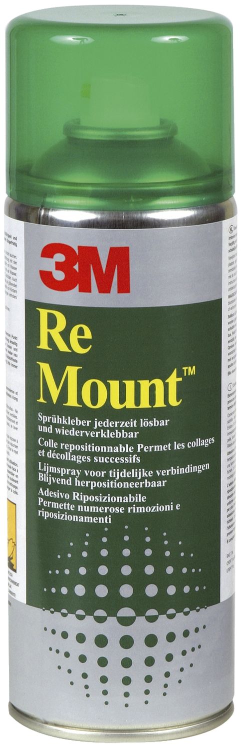 Sprühkleber Creativ Mount - wieder ablösbar, transparenter, 400 ml Sprühkleber Creativ Mount - wieder ablösbar, transparenter, 400 ml