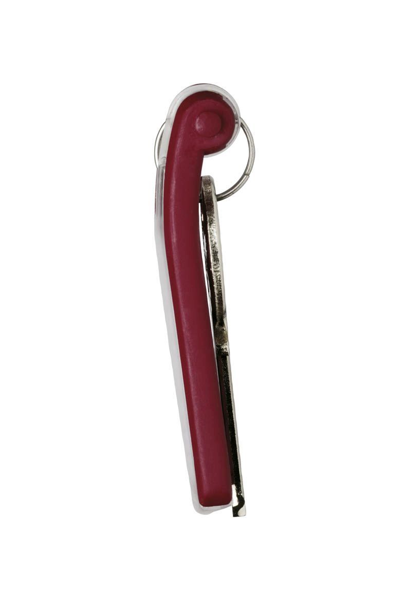 Schlüsselanhänger KEY CLIP - rot - Beutel mit 6 Stück Schlüsselanhänger KEY CLIP - rot - Beutel mit 6 Stück