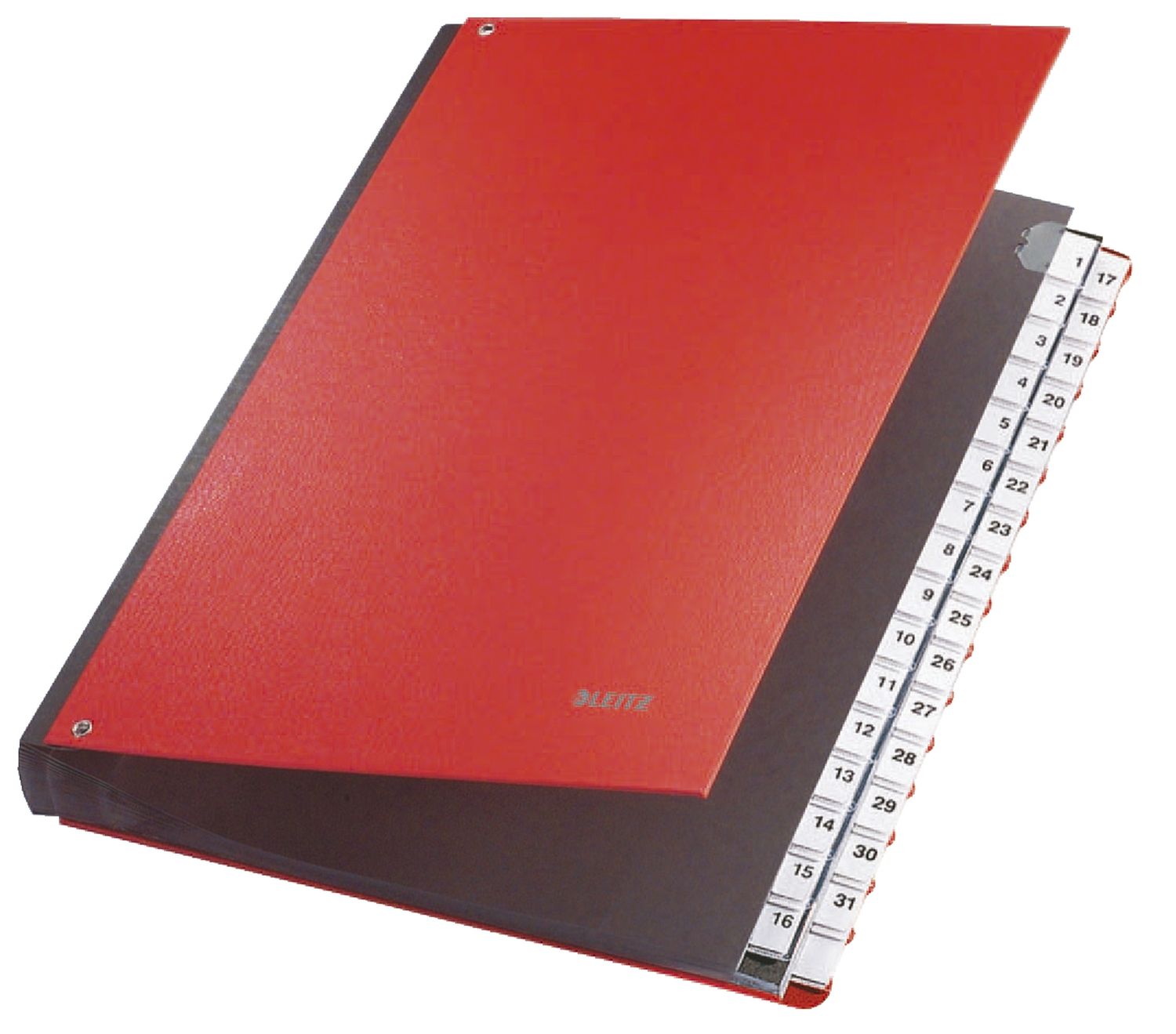 5931 Pultordner 1-31 - 32 Fächer, PP, rot 5931 Pultordner 1-31 - 32 Fächer, PP, rot