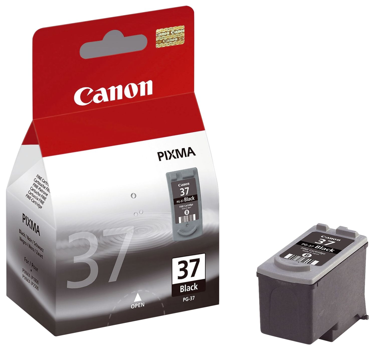 Original Canon Druckkopfpatrone schwarz (2145B001,PG-37)