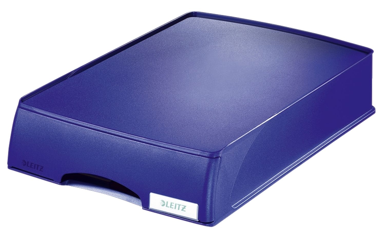 Briefablage Leitz plus 5210-00-35 mit Schublade, DIN A4, Polystyrol, blau