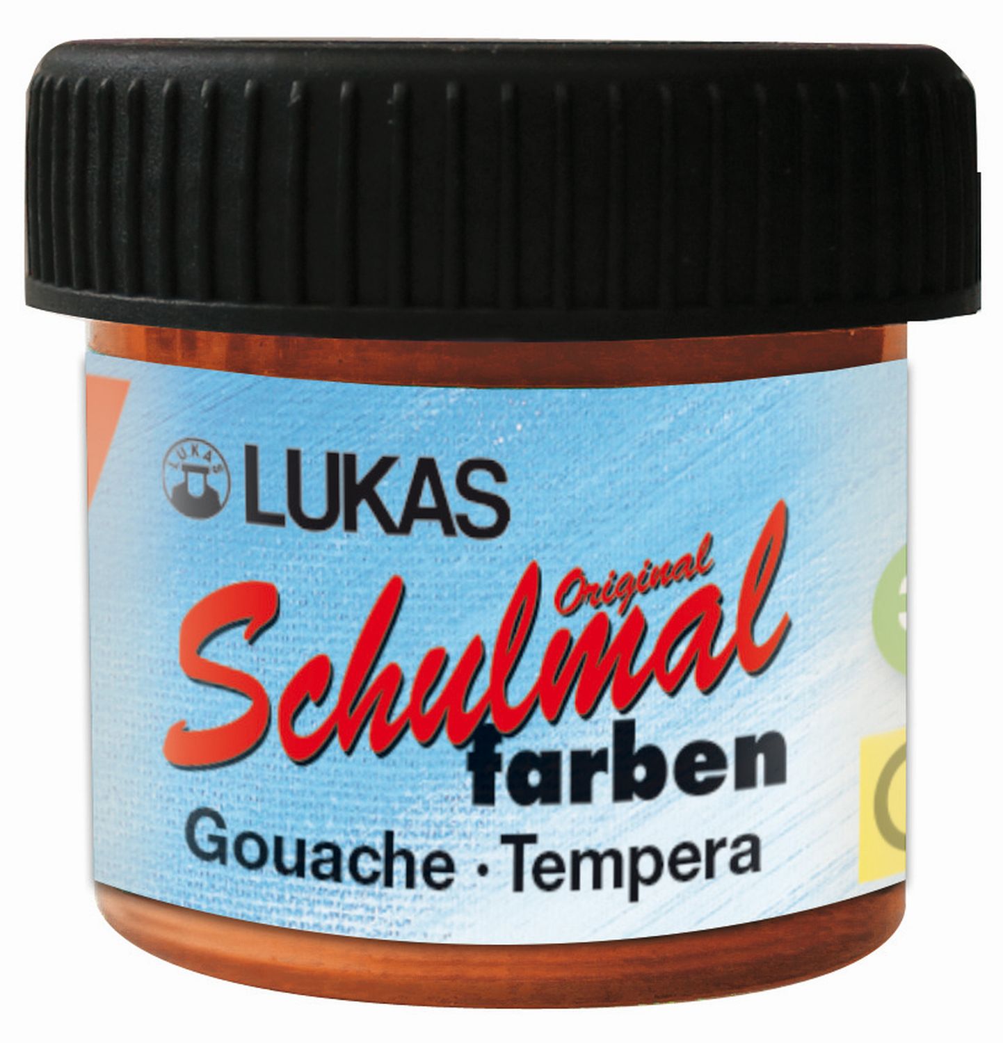 Schulmalfarbe 18 ml siena