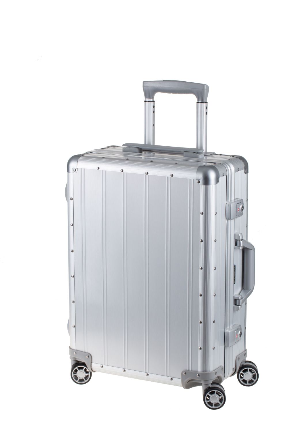Reisetrolley Orbit - 40 x 55 x 20 cm, Aluminium, silber matt Reisetrolley Orbit - 40 x 55 x 20 cm, Aluminium, silber matt