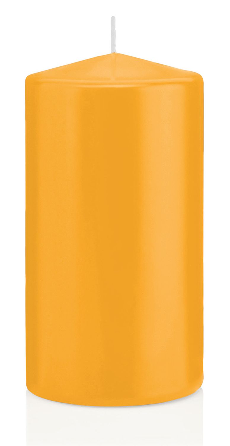 Stumpenkerze - 150 x 80 mm, gelb Stumpenkerze - 150 x 80 mm, gelb