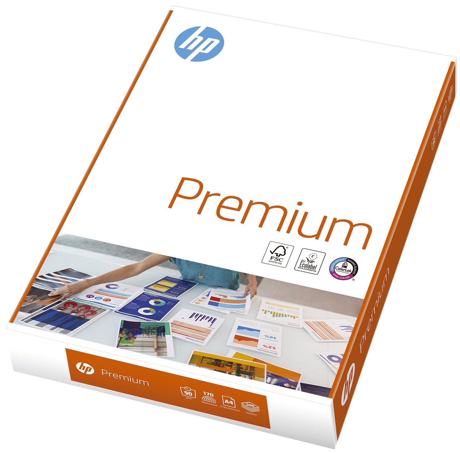 Kopierpapier Premium Paper CHP 852, DIN A4, 90 g/qm, weiß, 500 Blatt