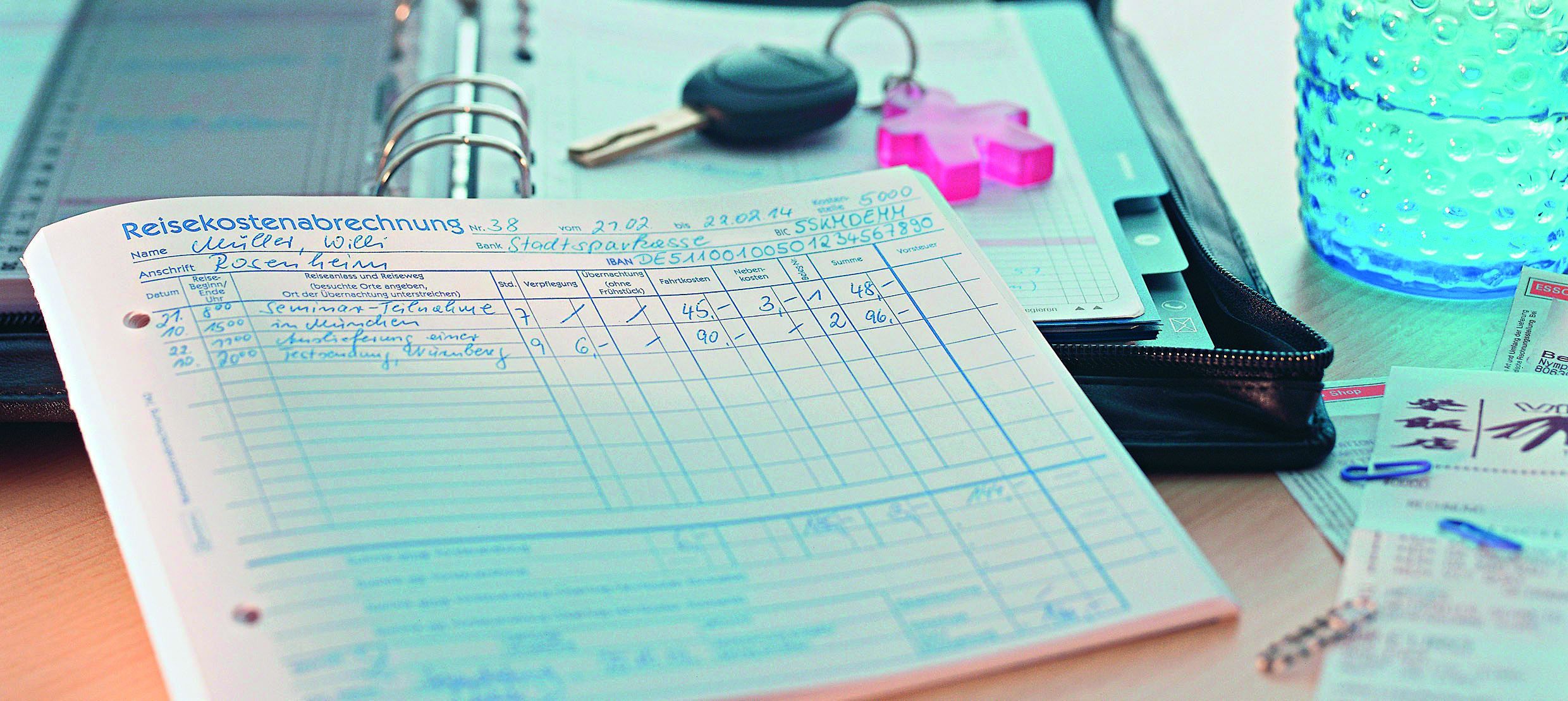740 Reisekostenabrechnung, DIN A5, für wöchentliche Abrechnung, 50 Blatt, weiß 740 Reisekostenabrechnung, DIN A5, für wöchentliche Abrechnung, 50 Blatt, weiß