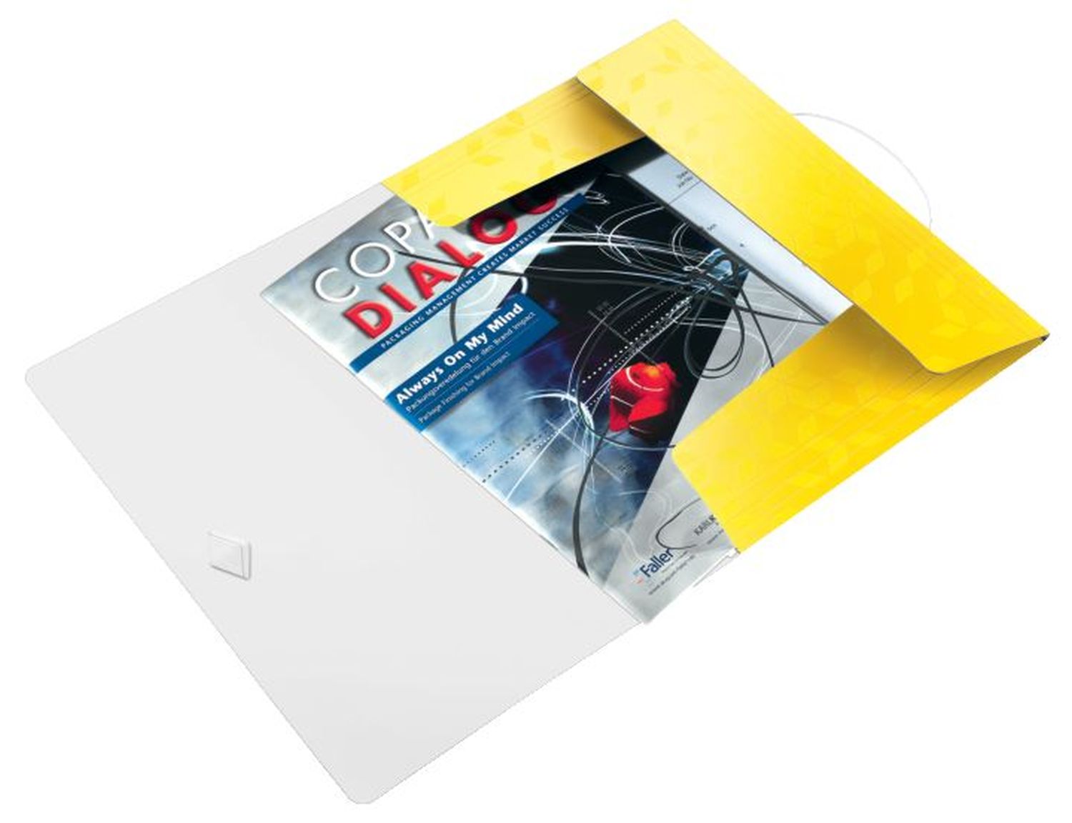 4599 Eckspannermappe WOW - A4, PP, gelb metallic 4599 Eckspannermappe WOW - A4, PP, gelb metallic