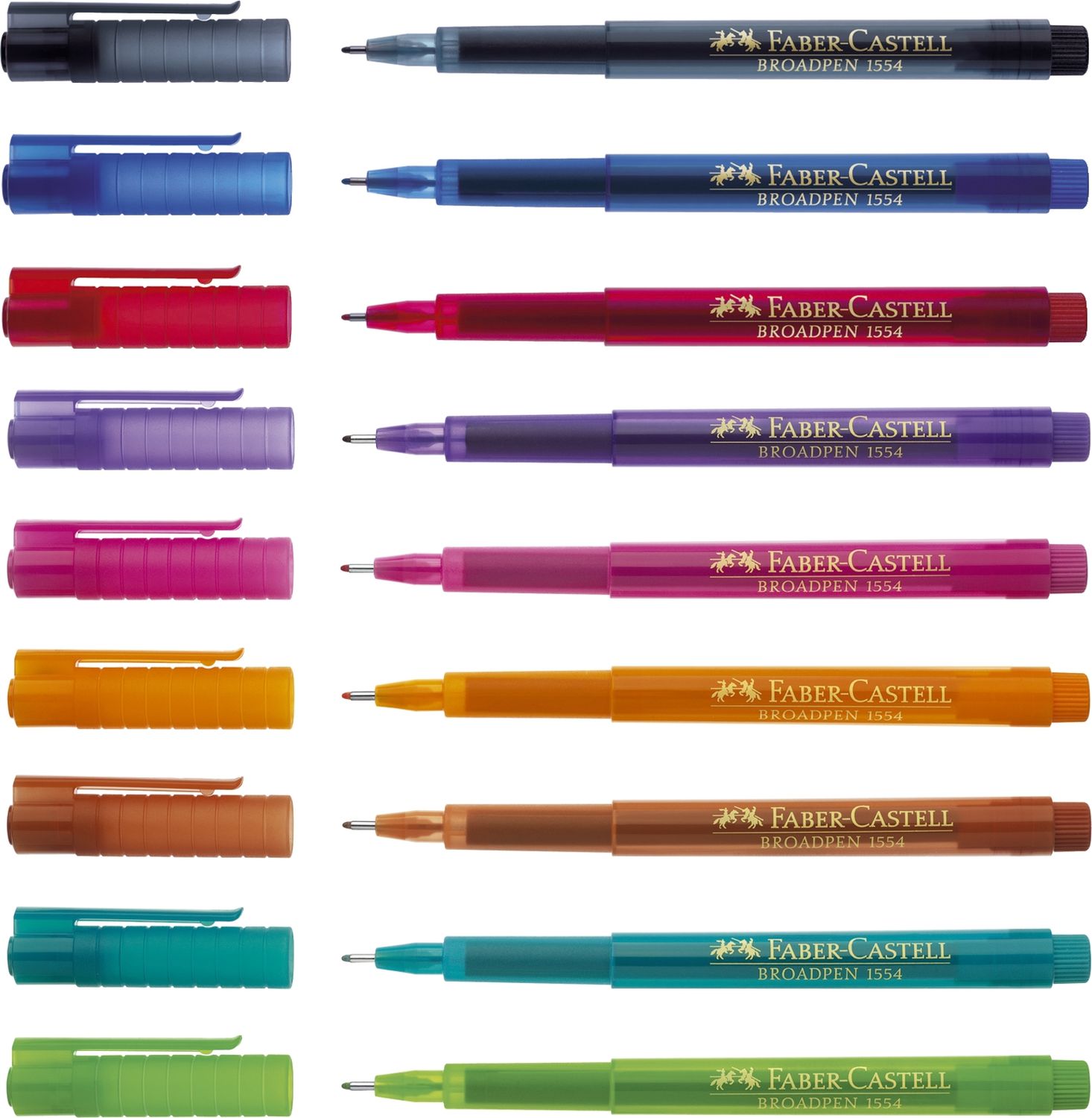 Fineliner BROADPEN 1554 - 0,8 mm, grasgrün (dokumentenecht) Fineliner BROADPEN 1554 - 0,8 mm, grasgrün (dokumentenecht)