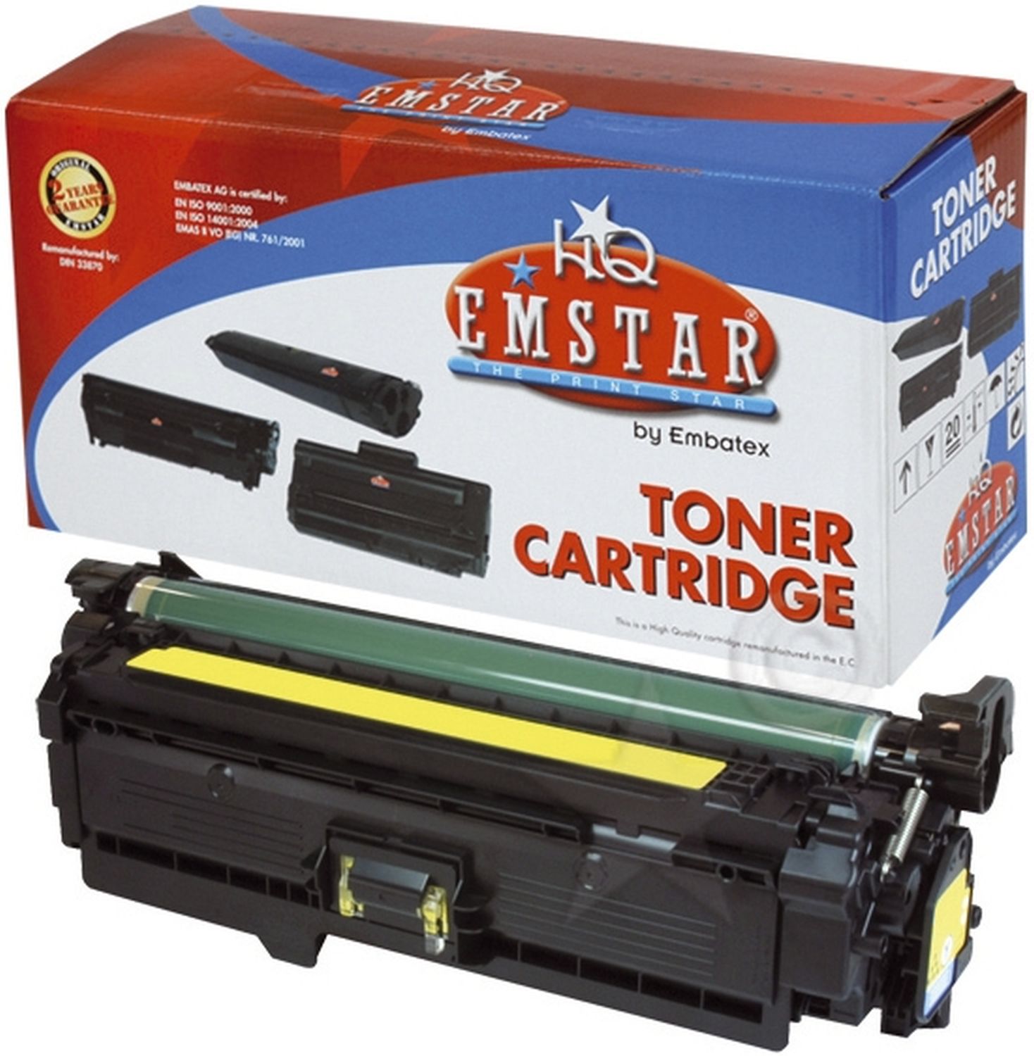 Alternativ Emstar Tonerkartusche gelb (09HP3525STY/H819,9HP3525STY,9HP3525STY/H819,H819)
