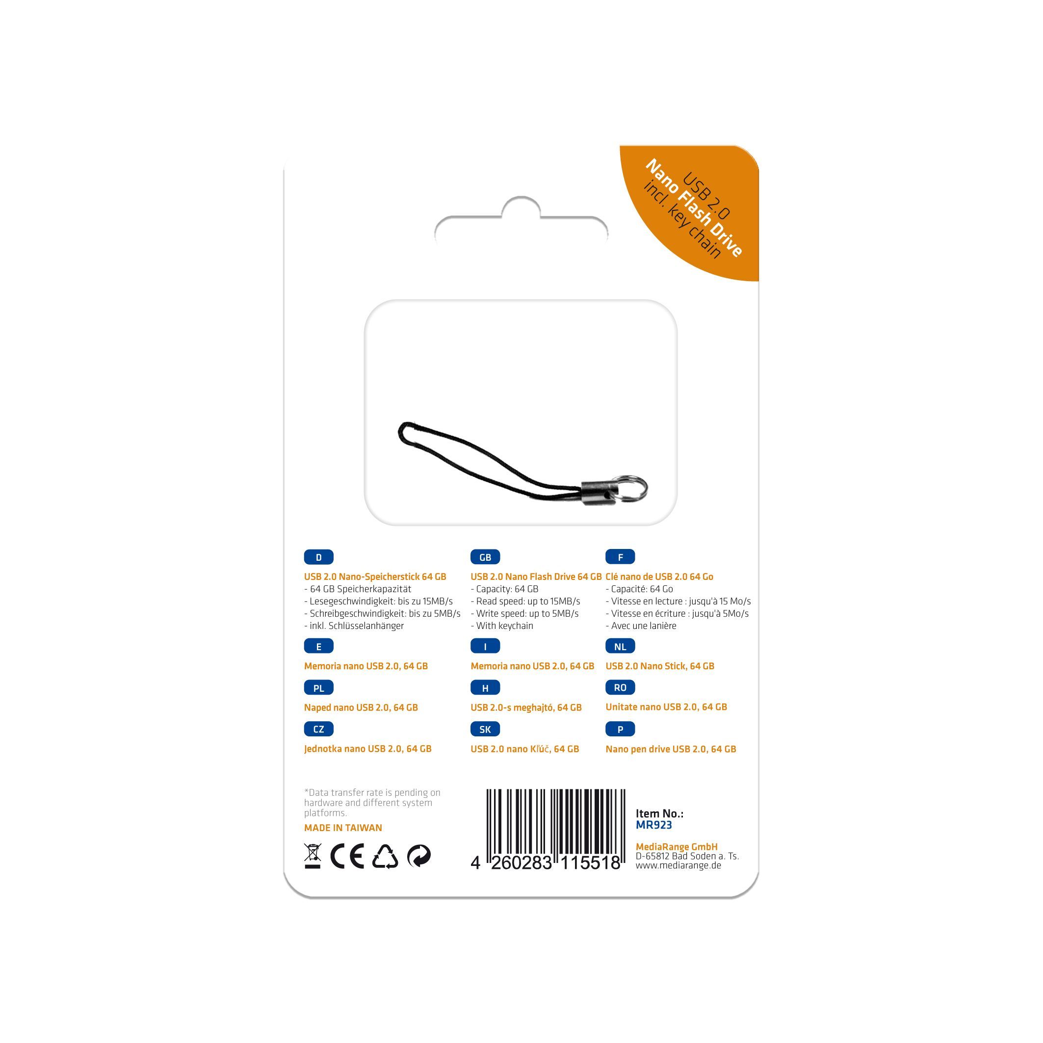 Mini USB-Speicherstick 64GB Mini USB-Speicherstick 64GB