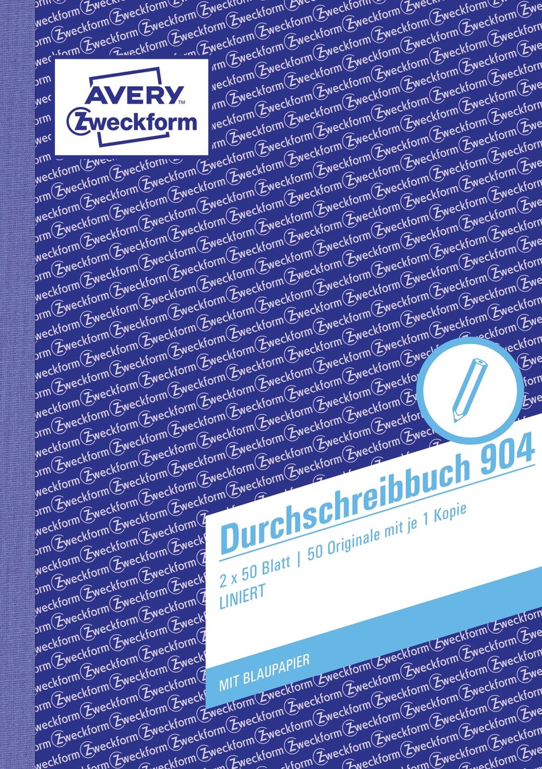 904 Durchschreibbuch, DIN A5, vorgelocht, 2 x 50 Blatt, weiß 904 Durchschreibbuch, DIN A5, vorgelocht, 2 x 50 Blatt, weiß