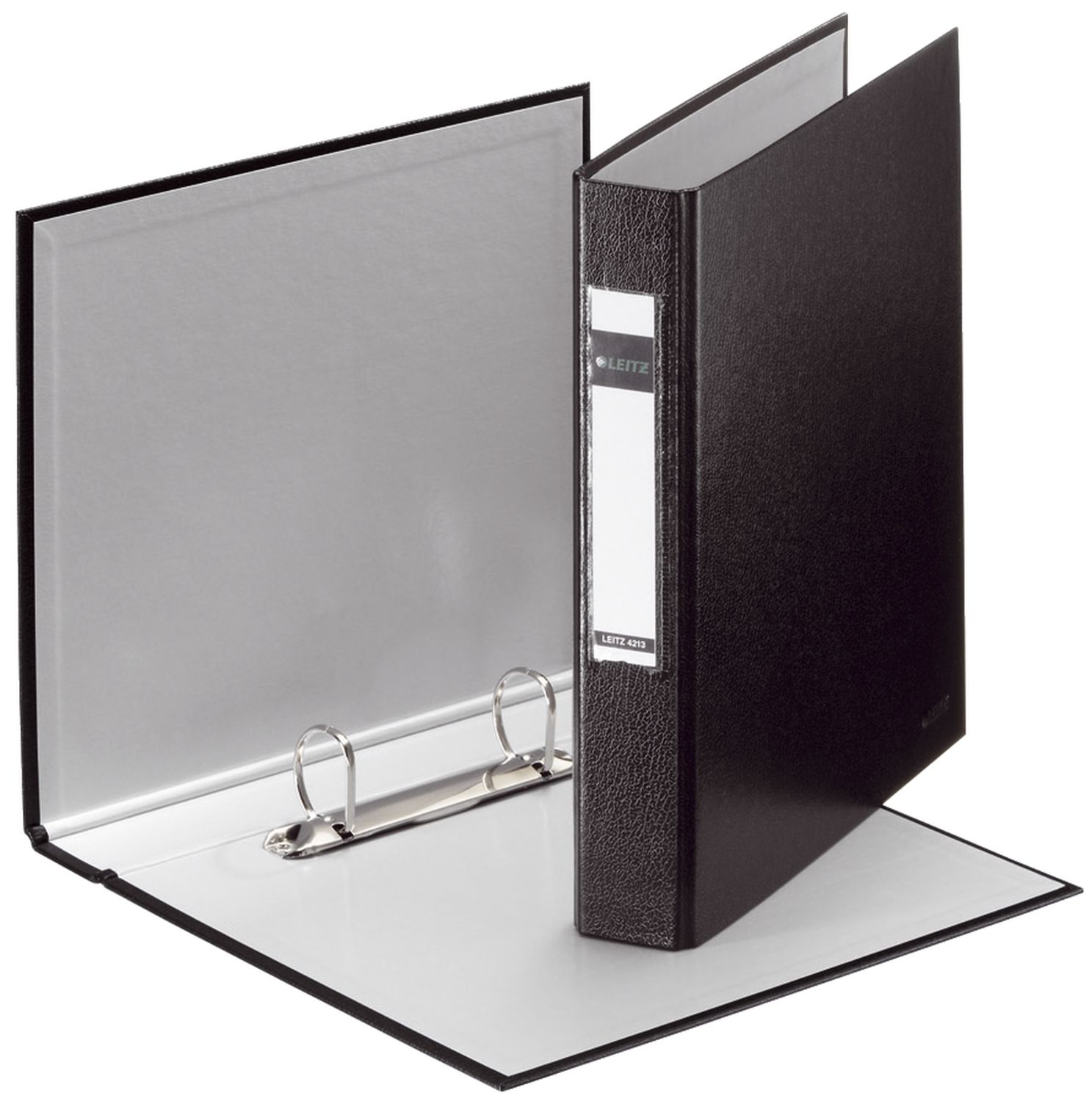 4213 Standard Ringbuch - A5, 25mm, 2 Ringe, PP, schwarz 4213 Standard Ringbuch - A5, 25mm, 2 Ringe, PP, schwarz