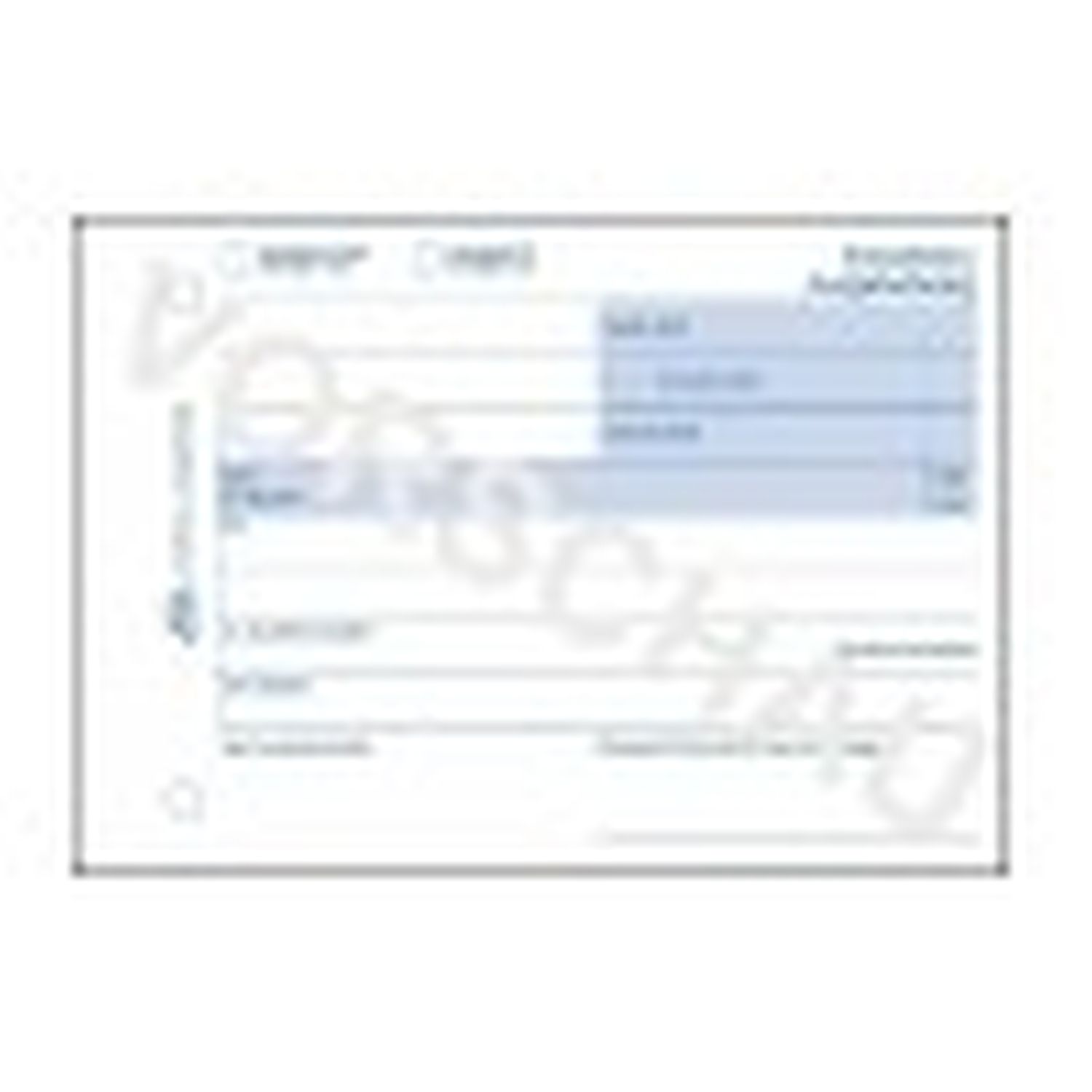 1205 Einnahme-/Ausgabebeleg, DIN A6 quer, fälschungssicher, 50 Blatt, weiß