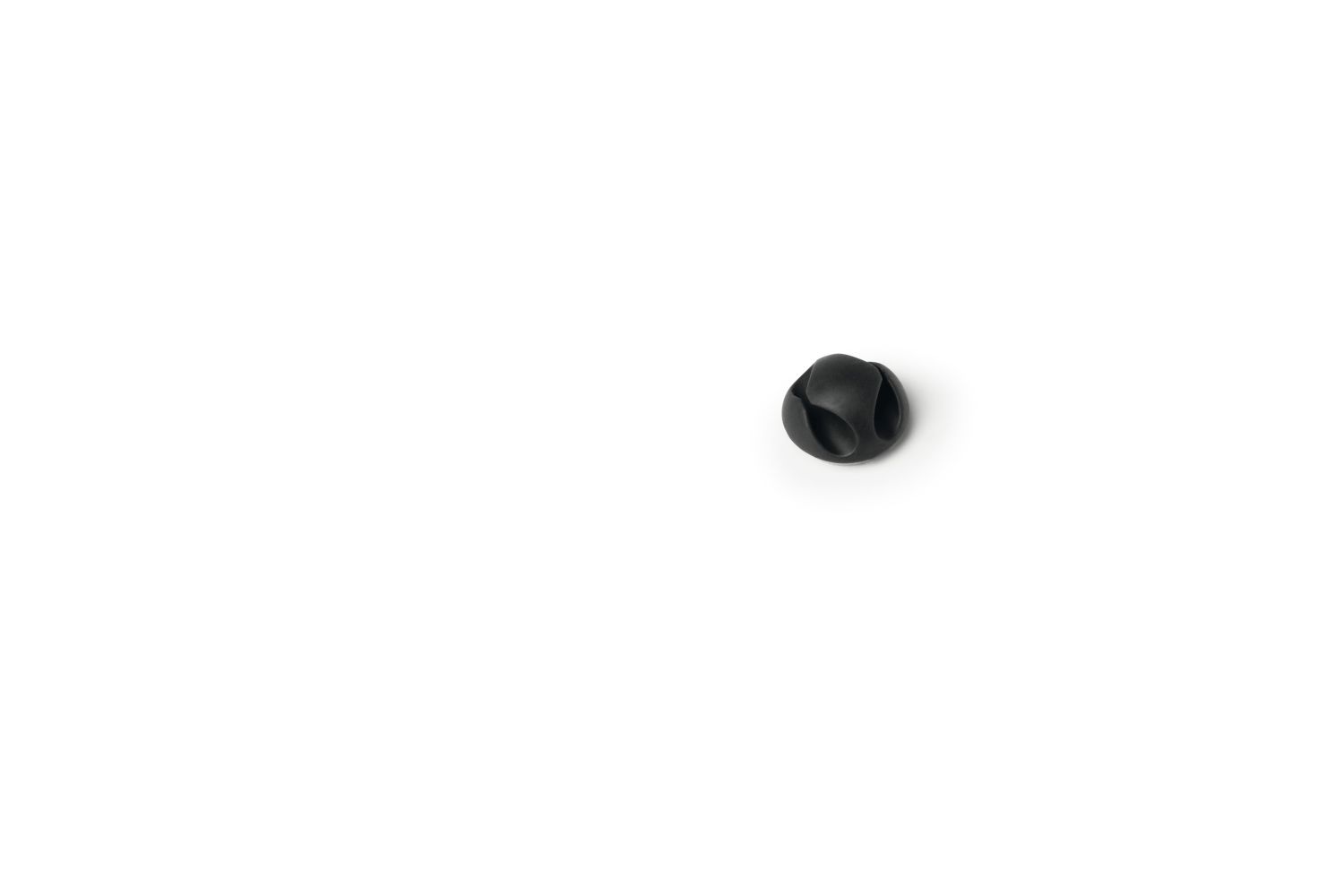 Kabel-Clip CAVOLINE® CLIP 2 - 20 x 12 x 20 mm, graphit, Kunststoff, 6 Stück Kabel-Clip CAVOLINE® CLIP 2 - 20 x 12 x 20 mm, graphit, Kunststoff, 6 Stück