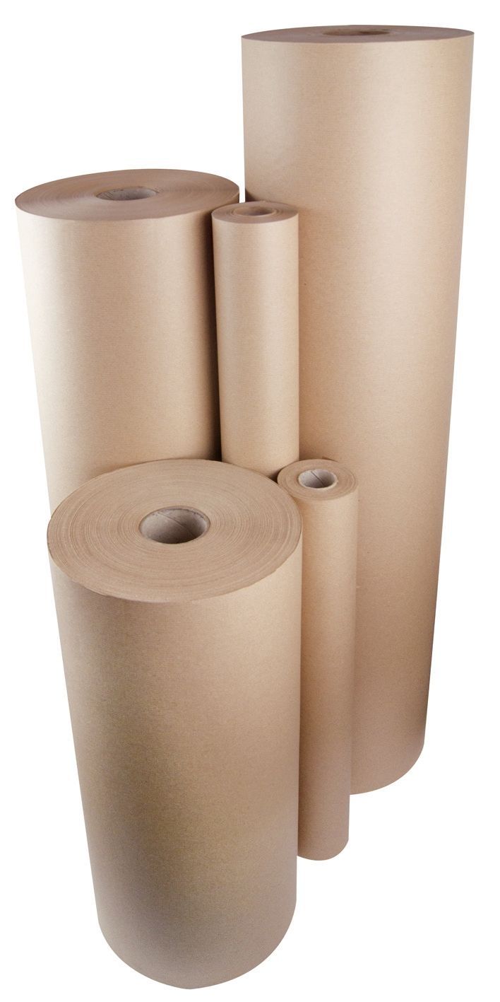 Packpapierrolle 75 cm x 25 m, braun