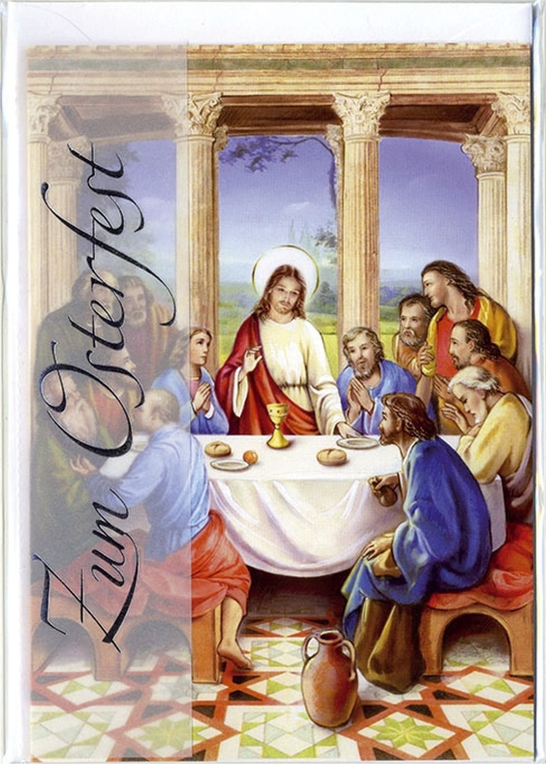 Osterkarte heilig - inkl. Umschlag