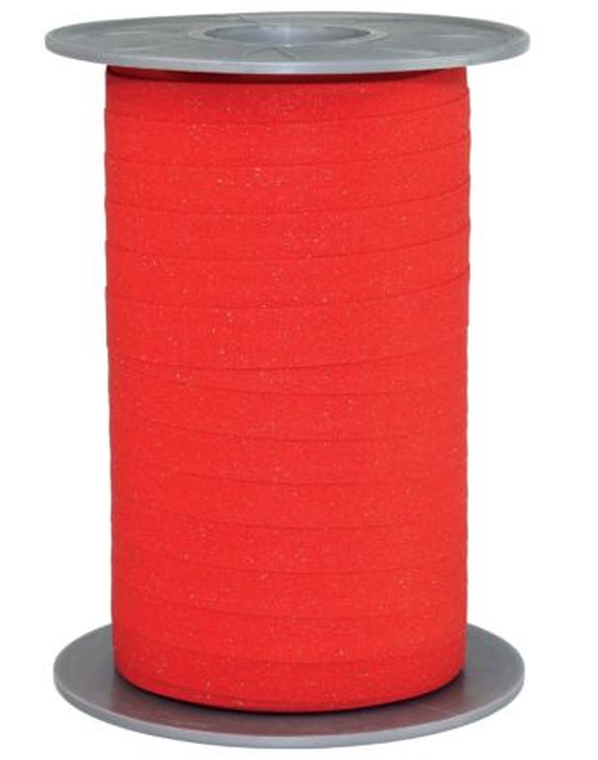 Ringelband - 10 mm x 100 m, Glitter leuchtend rot