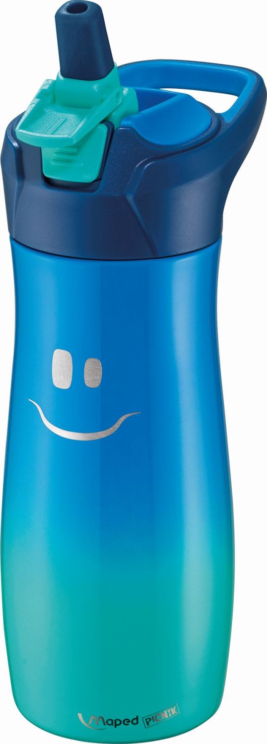 Trinkflasche Kids CONCEPT Edelstahl - 580 ml, blau