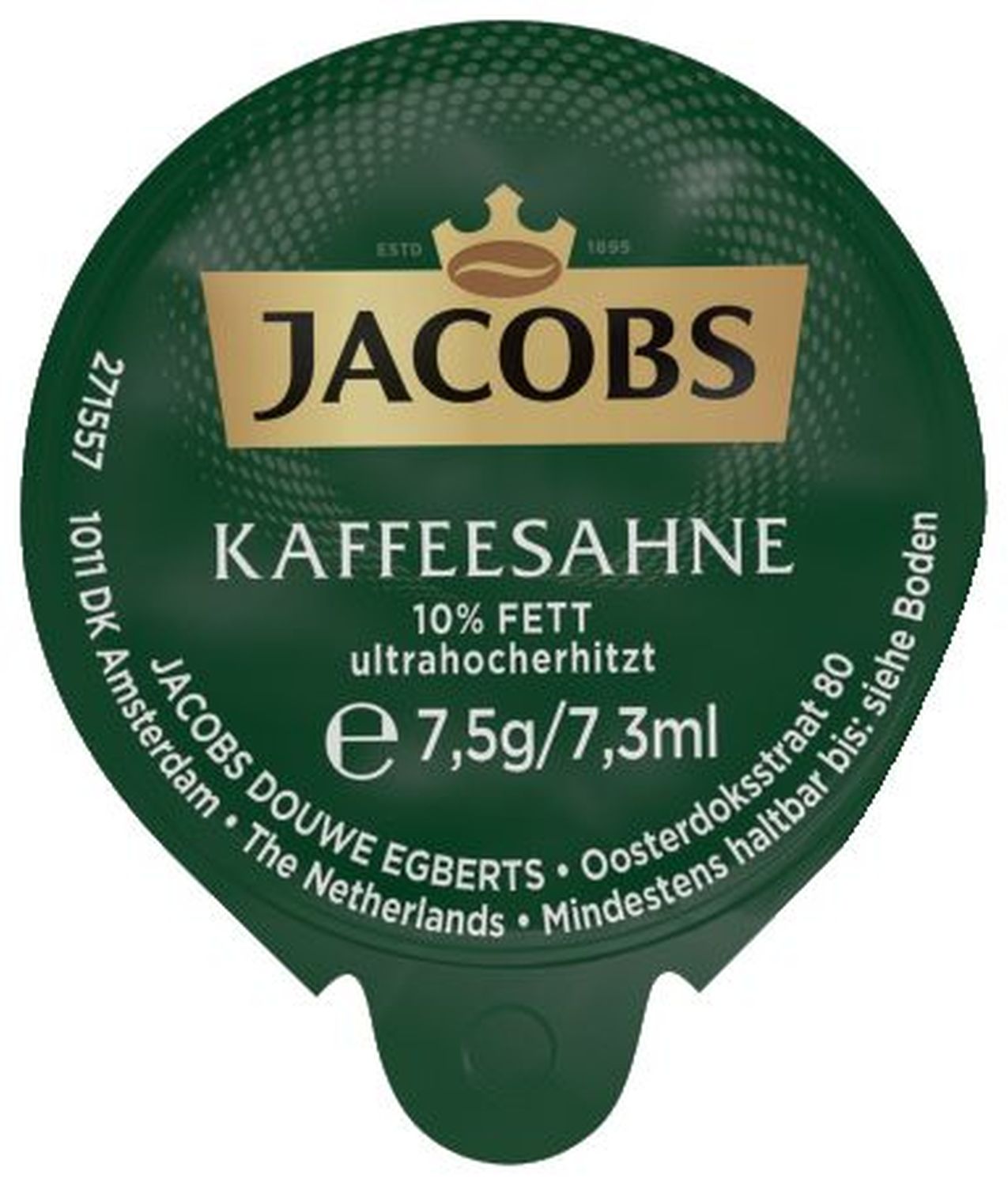 Kaffeesahne 10% - 240 Portionen à 7,5 g Kaffeesahne 10% - 240 Portionen à 7,5 g