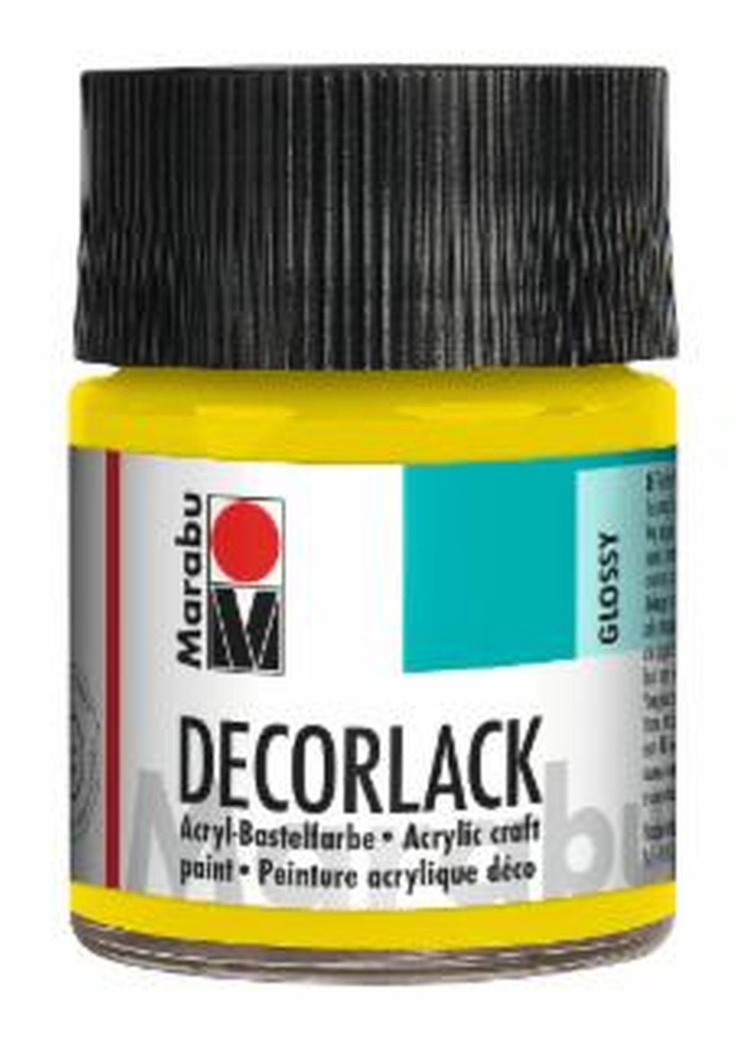 Decorlack Acryl - Gelb 019, 50 ml Decorlack Acryl - Gelb 019, 50 ml
