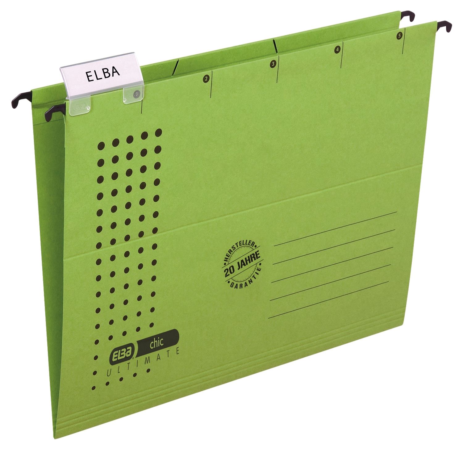 Hängemappe Elba chic ULTIMATE® 100552088 / 85801GN, DIN A4, Canson Karton 230 g, grün Hängemappe Elba chic ULTIMATE® 100552088 / 85801GN, DIN A4, Canson Karton 230 g, grün