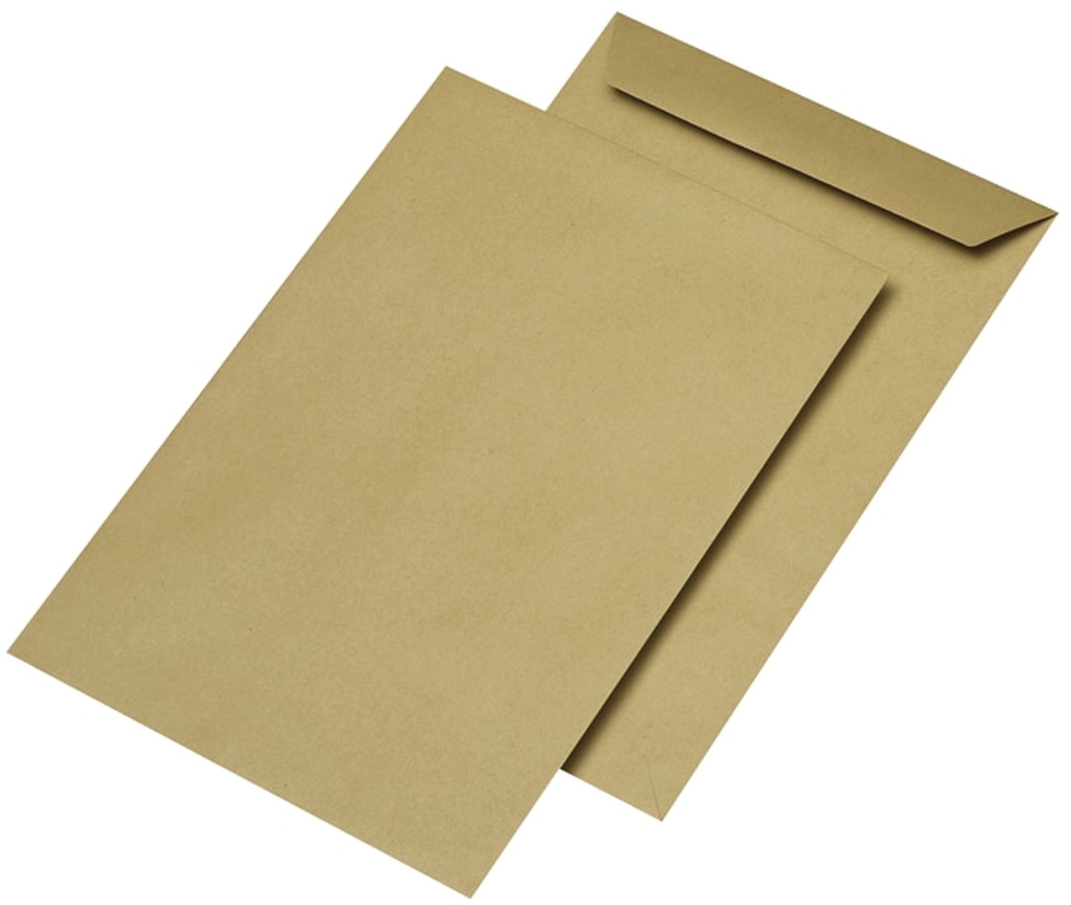 Versandtasche mayer-network 30005452, C4, nassklebend, ohne Fenster, braun, 130 g/qm, 250 Stück