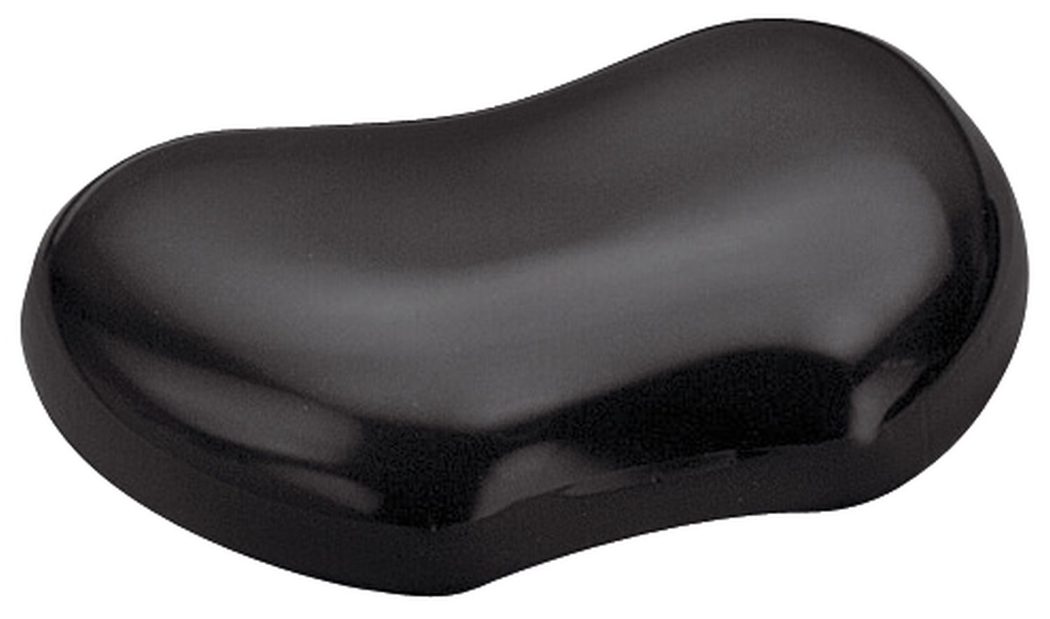 Flex-Auflage Crystals Gel - ohne Mauspad, 124 x 86 x 25 mm, schwarz