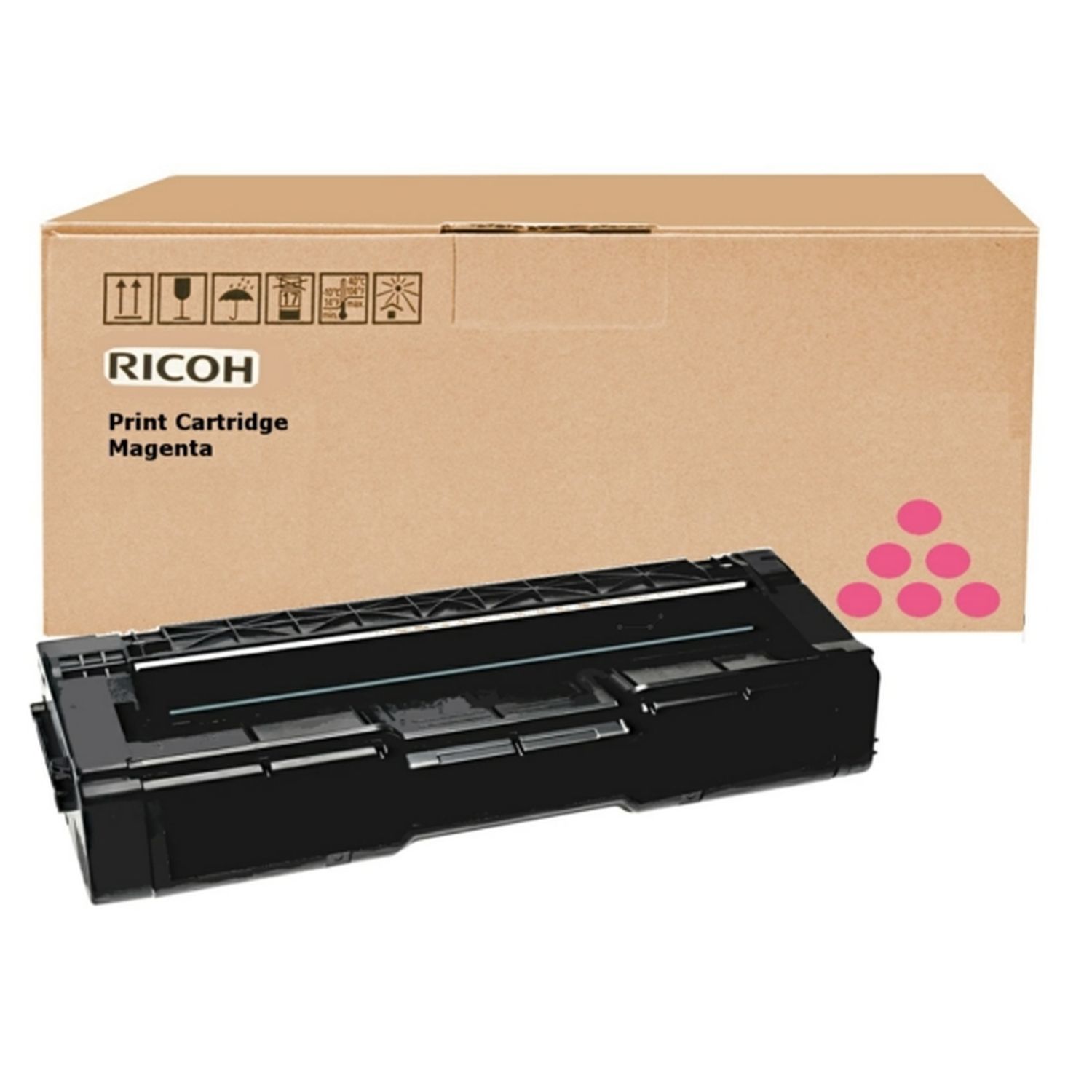 Original Ricoh Toner magenta High-Capacity (406481,407636,RHC310HEM,TYPESPC310HE)