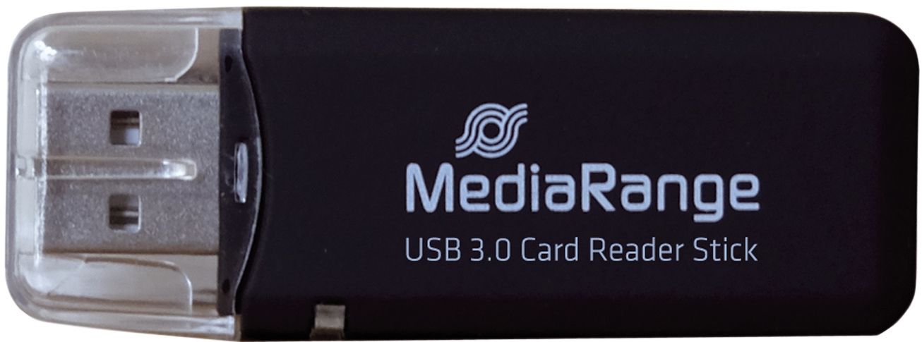 USB 3.0 Speicherkartenlese-Stick, schwarz USB 3.0 Speicherkartenlese-Stick, schwarz