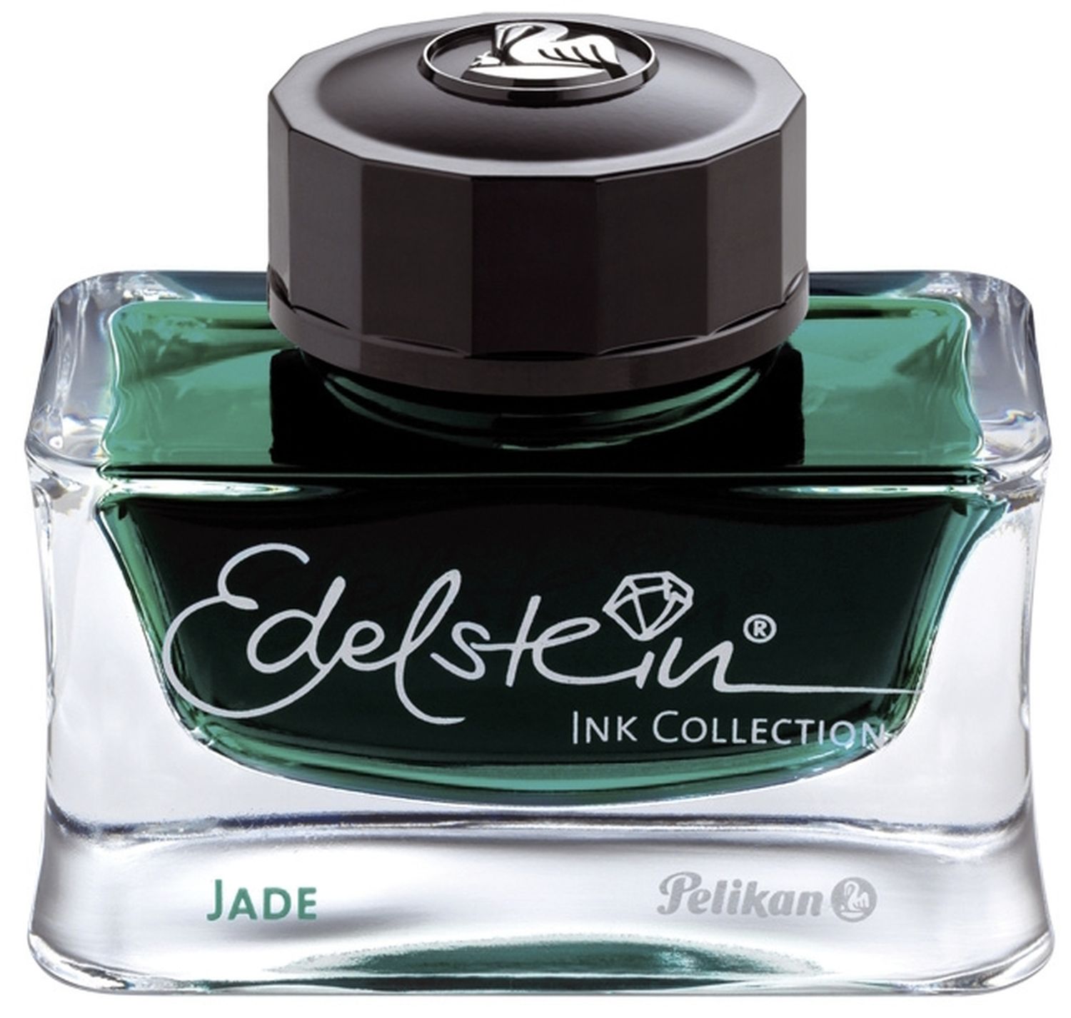 Edelstein® Ink - 50 ml Glasflacon, jade (hellgrün)