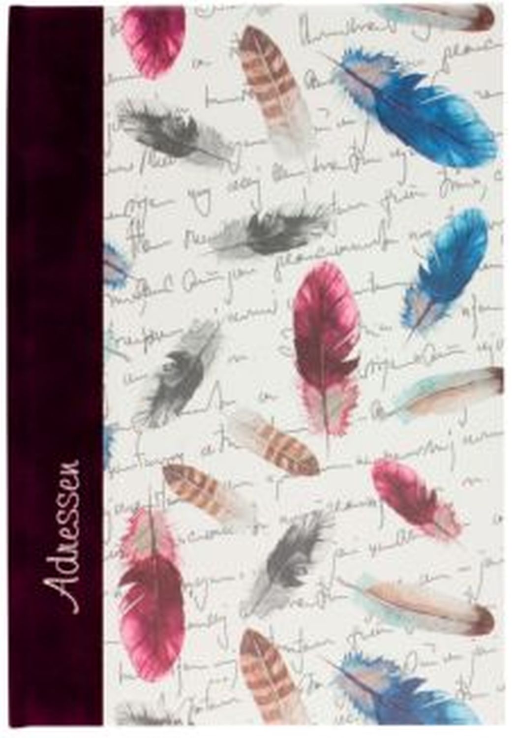 Adressbuch Feder - A5, Register Adressbuch Feder - A5, Register