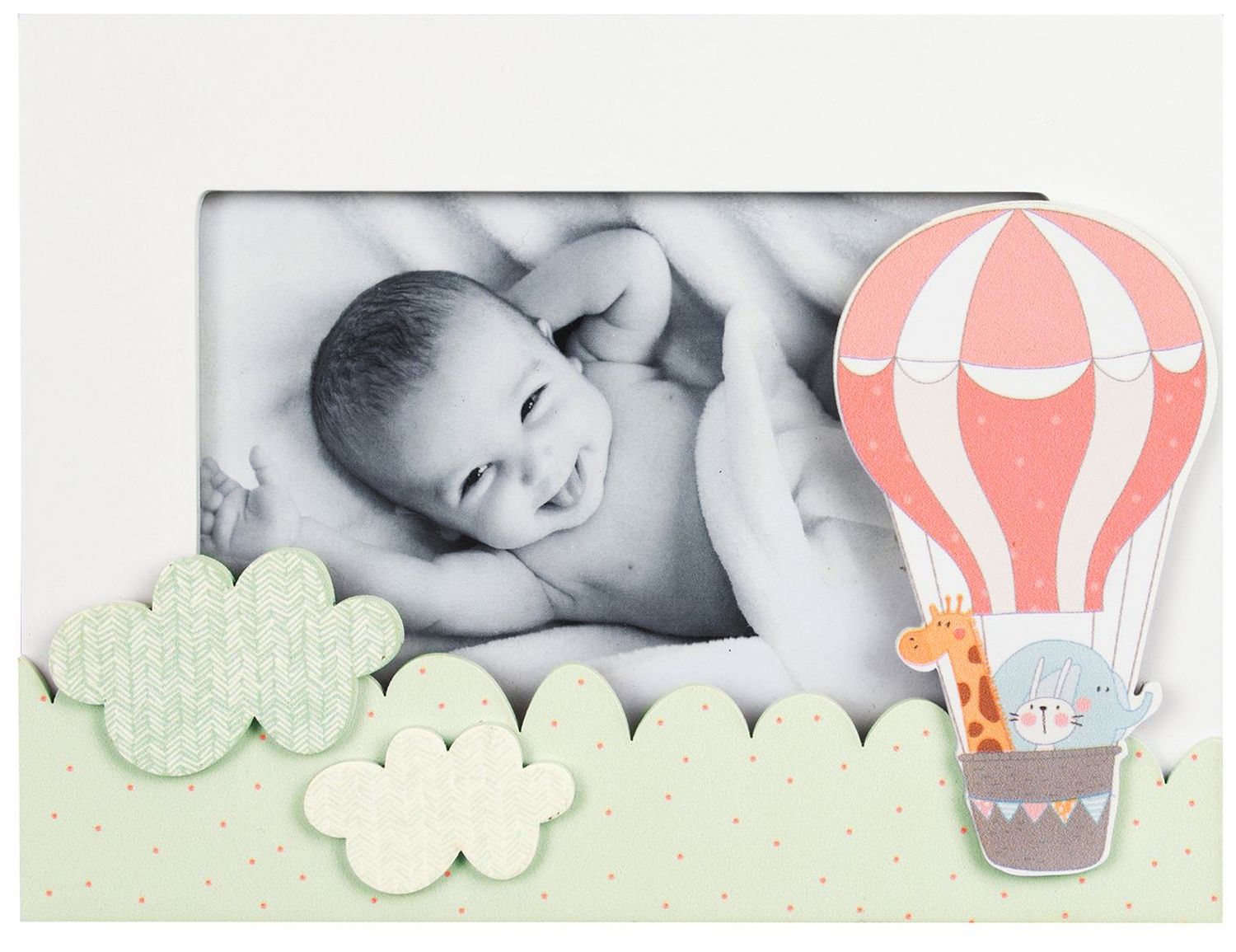 Bilderrahmen Baby Ballonfahrt - 3D, 1 Foto 10 x 15 cm Bilderrahmen Baby Ballonfahrt - 3D, 1 Foto 10 x 15 cm