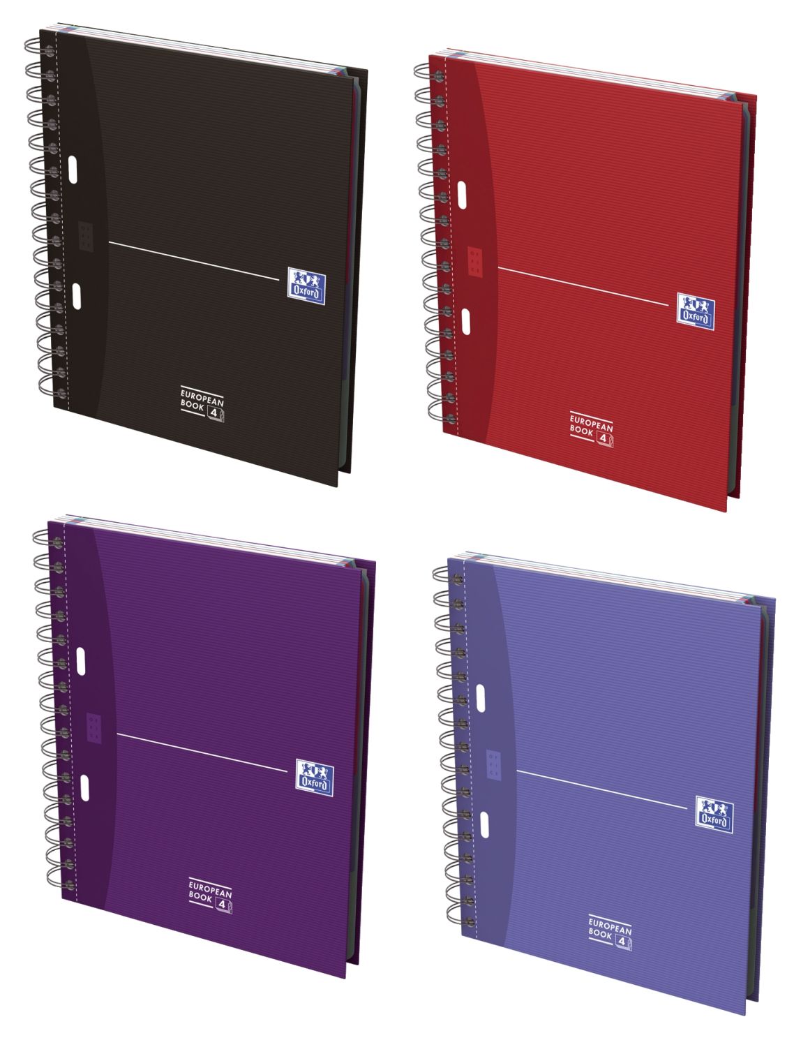 Office European Book - A5+, 5mm kariert, 100 Blatt, sortiert Office European Book - A5+, 5mm kariert, 100 Blatt, sortiert