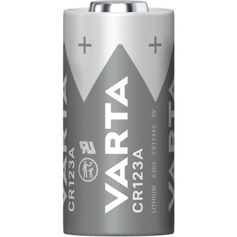 Fotobatterie Varta Professional Lithium 06205, CR123A, 3 V, 1480 mAh