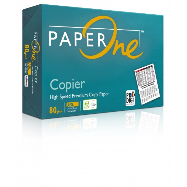 Kopierpapier Paperone Copier 2100010572, DIN A4, 80 g/qm, Weiße 158 CIE, Palette mit 100.000 Blatt