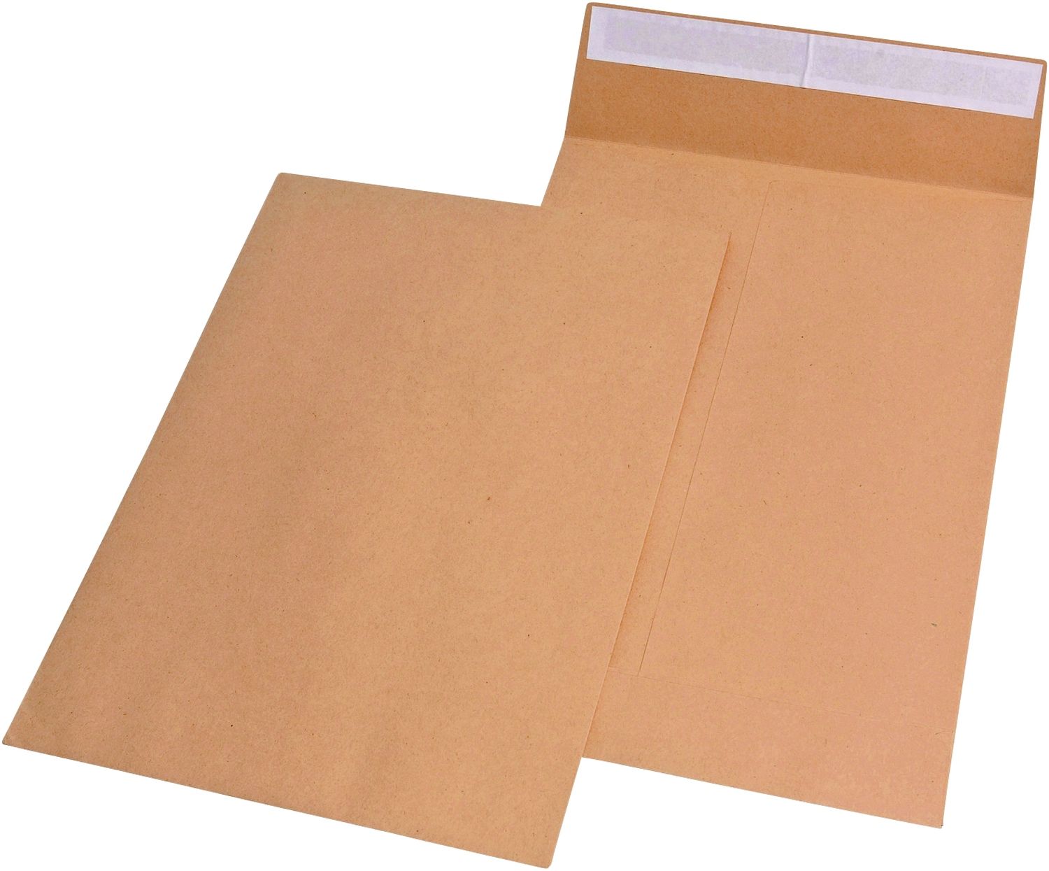 Faltentaschen MAILmedia® 30007039, C4, ohne Fenster, mit 40 mm Falte, 120 g/qm, braun, 100 Stück Faltentaschen MAILmedia® 30007039, C4, ohne Fenster, mit 40 mm Falte, 120 g/qm, braun, 100 Stück