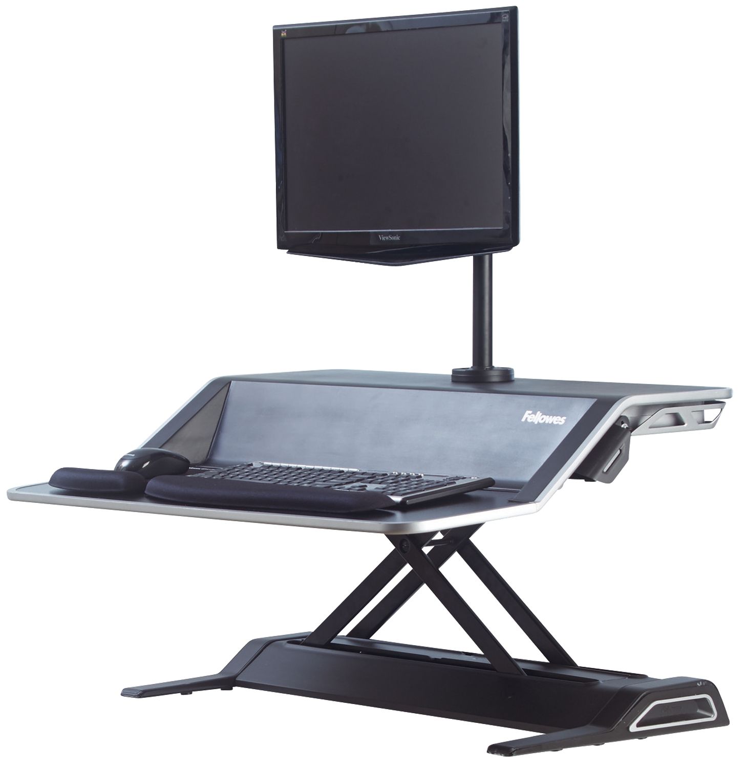 Lotus Sitz-Steh Workstation - schwarz Lotus Sitz-Steh Workstation - schwarz