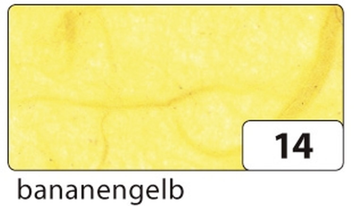 Strohseide - 47 x 64 cm, bananengelb Strohseide - 47 x 64 cm, bananengelb