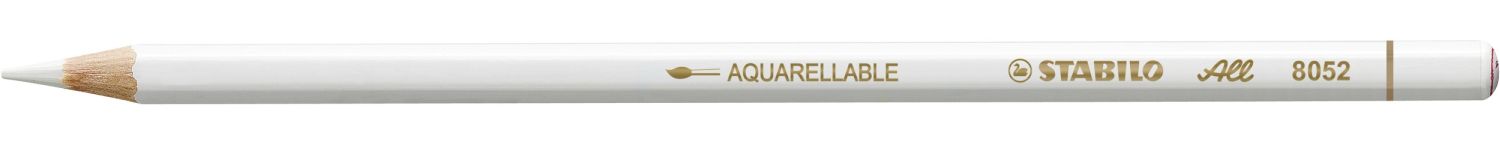 Buntstift für fast alle Oberflächen - All - Einzelstift - weiß Buntstift für fast alle Oberflächen - All - Einzelstift - weiß