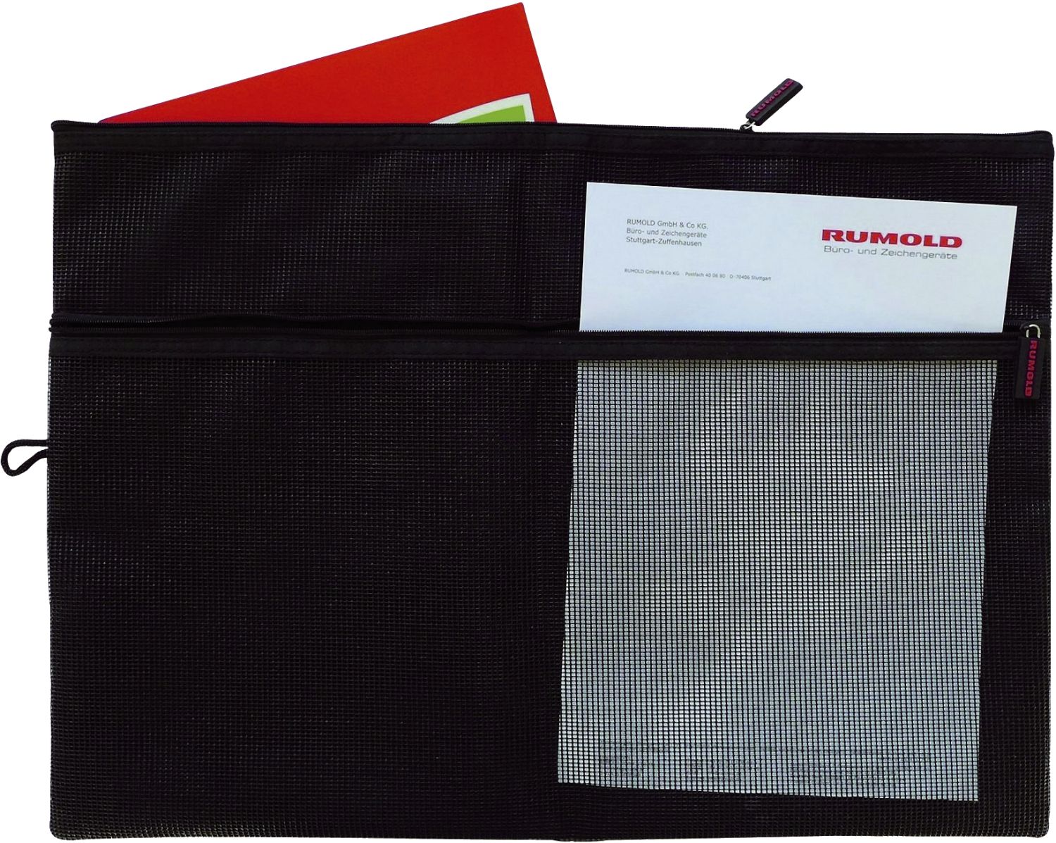 Sammeltasche für A3 - schwarz, gefüttertes Innenfach Sammeltasche für A3 - schwarz, gefüttertes Innenfach