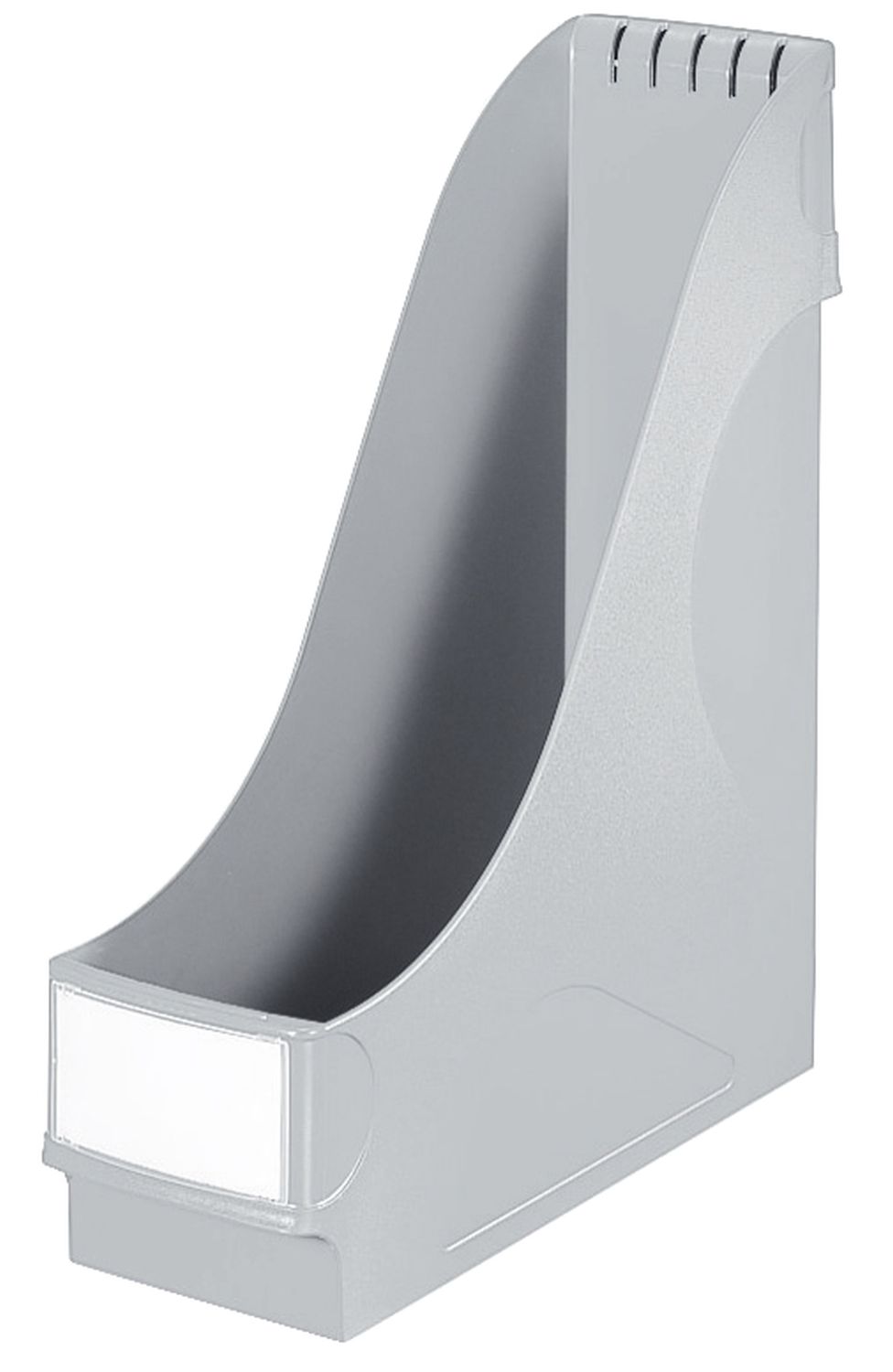 2425 Stehsammler - extrabreit, A4, Kunststoff, grau