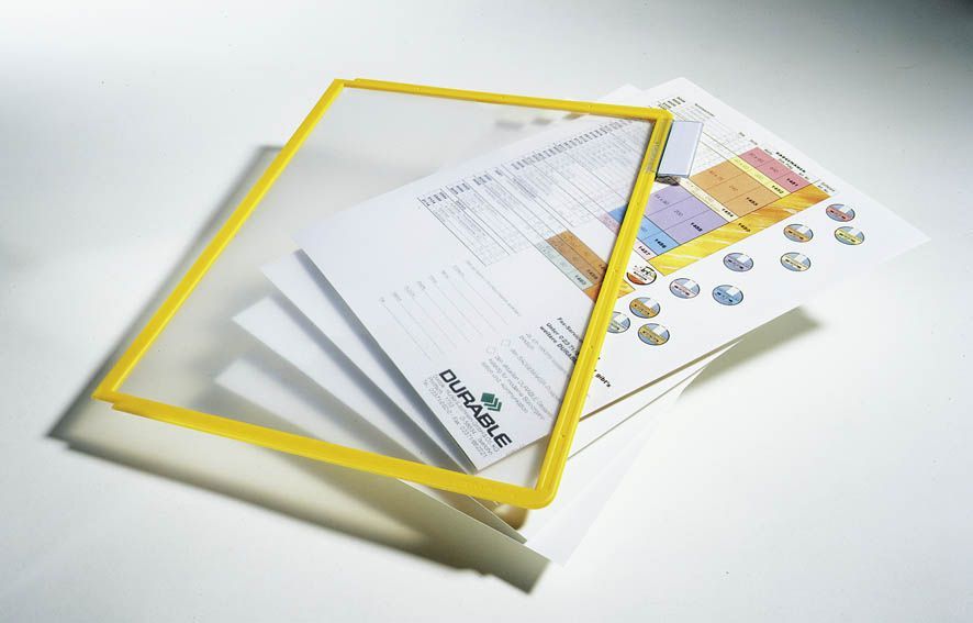 Sichttafel SHERPA® PANEL A4, gelb Sichttafel SHERPA® PANEL A4, gelb