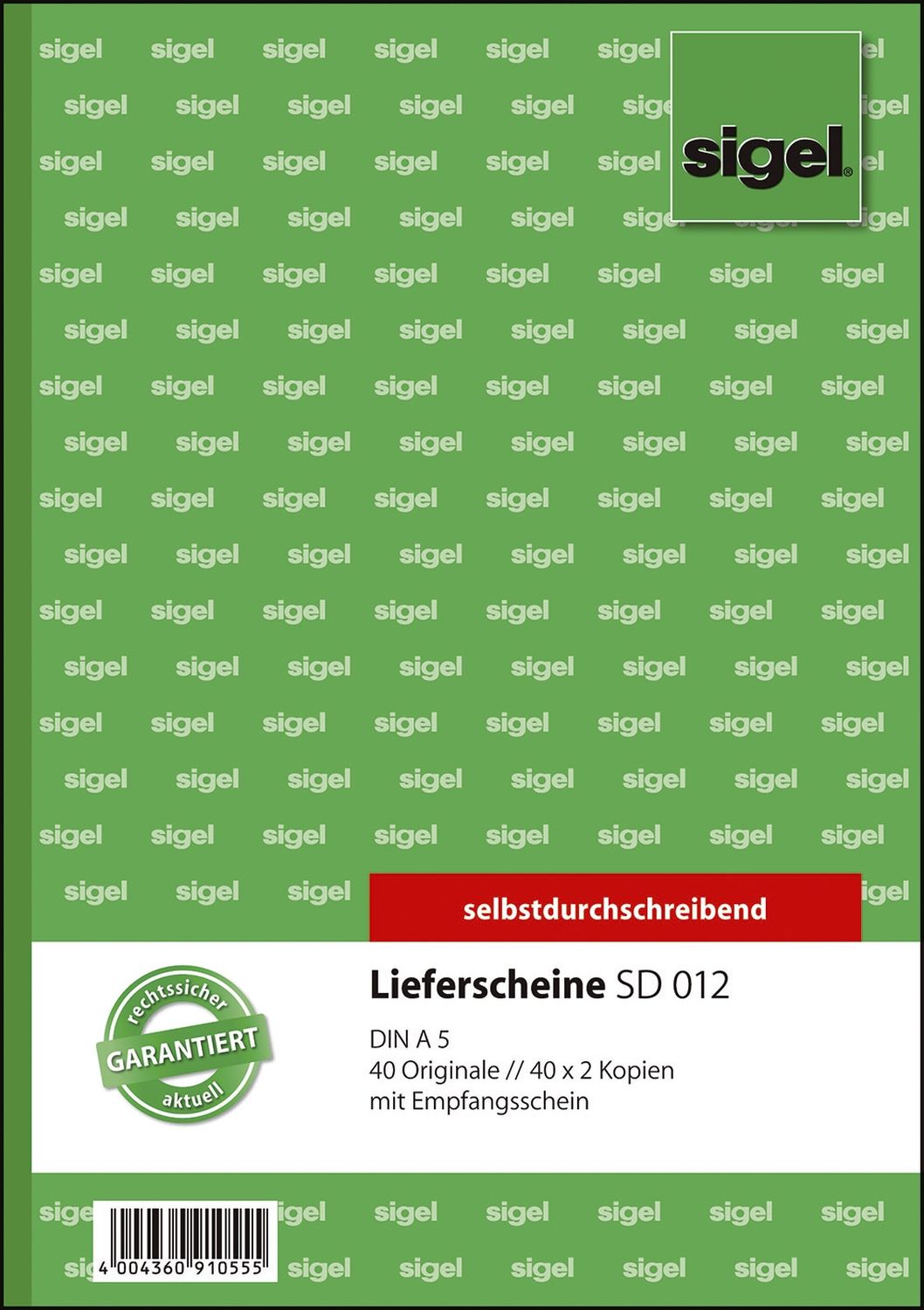 Lieferscheine mit Empfangsschein - A5, 1., 2. und 3. Blatt bedruckt, SD, MP, 3 x 40 Blatt Lieferscheine mit Empfangsschein - A5, 1., 2. und 3. Blatt bedruckt, SD, MP, 3 x 40 Blatt