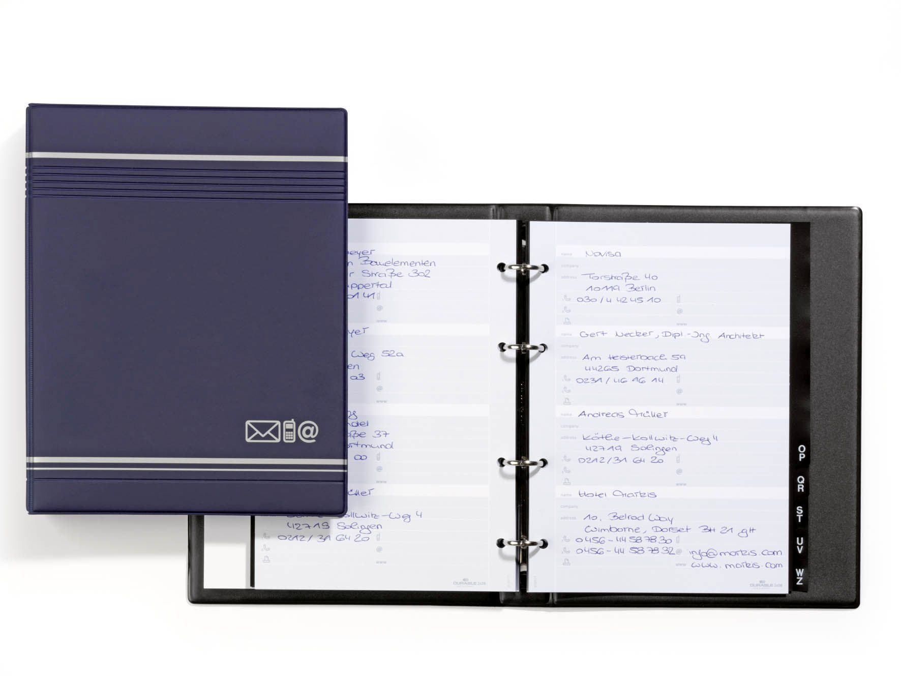 Telefonringbuch TELINDEX® - A5, 175 x 230 mm, anthrazit Telefonringbuch TELINDEX® - A5, 175 x 230 mm, anthrazit