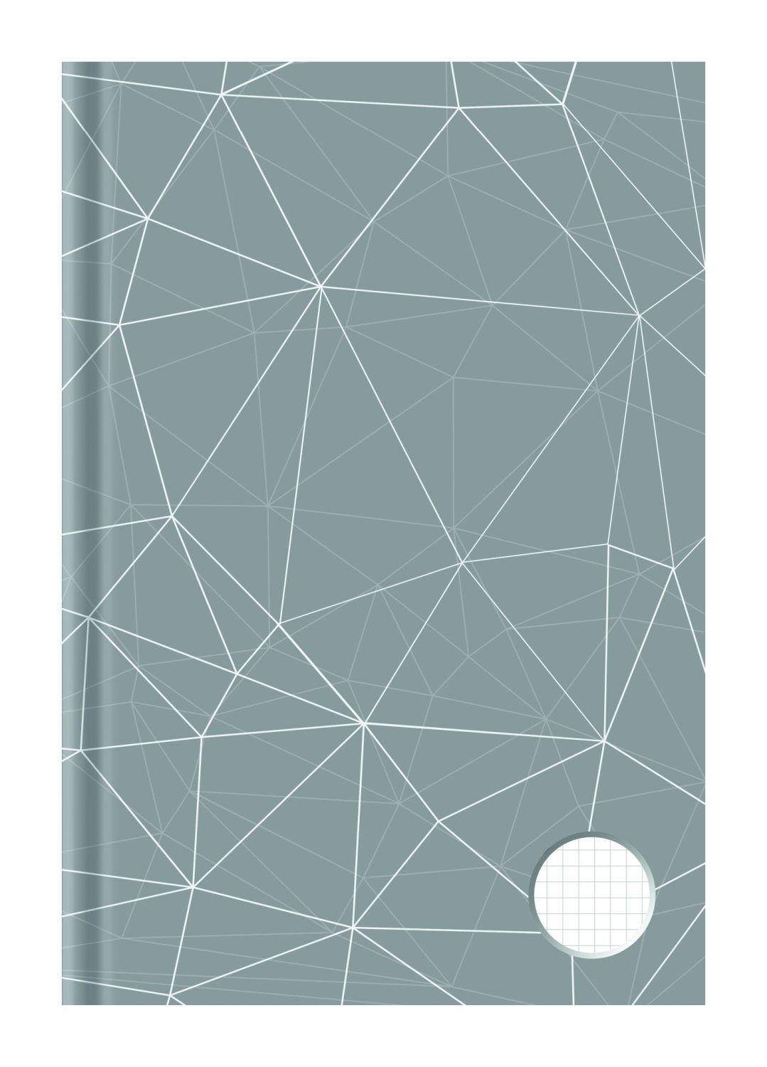 Kladde - A4, kariert,grau/weiß, 96 Blatt Kladde - A4, kariert,grau/weiß, 96 Blatt