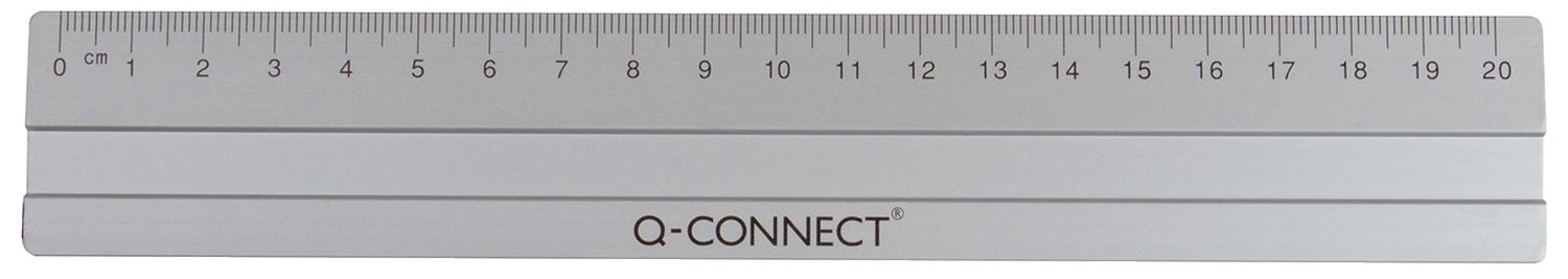Lineal Alu - 20 cm, silber Lineal Alu - 20 cm, silber