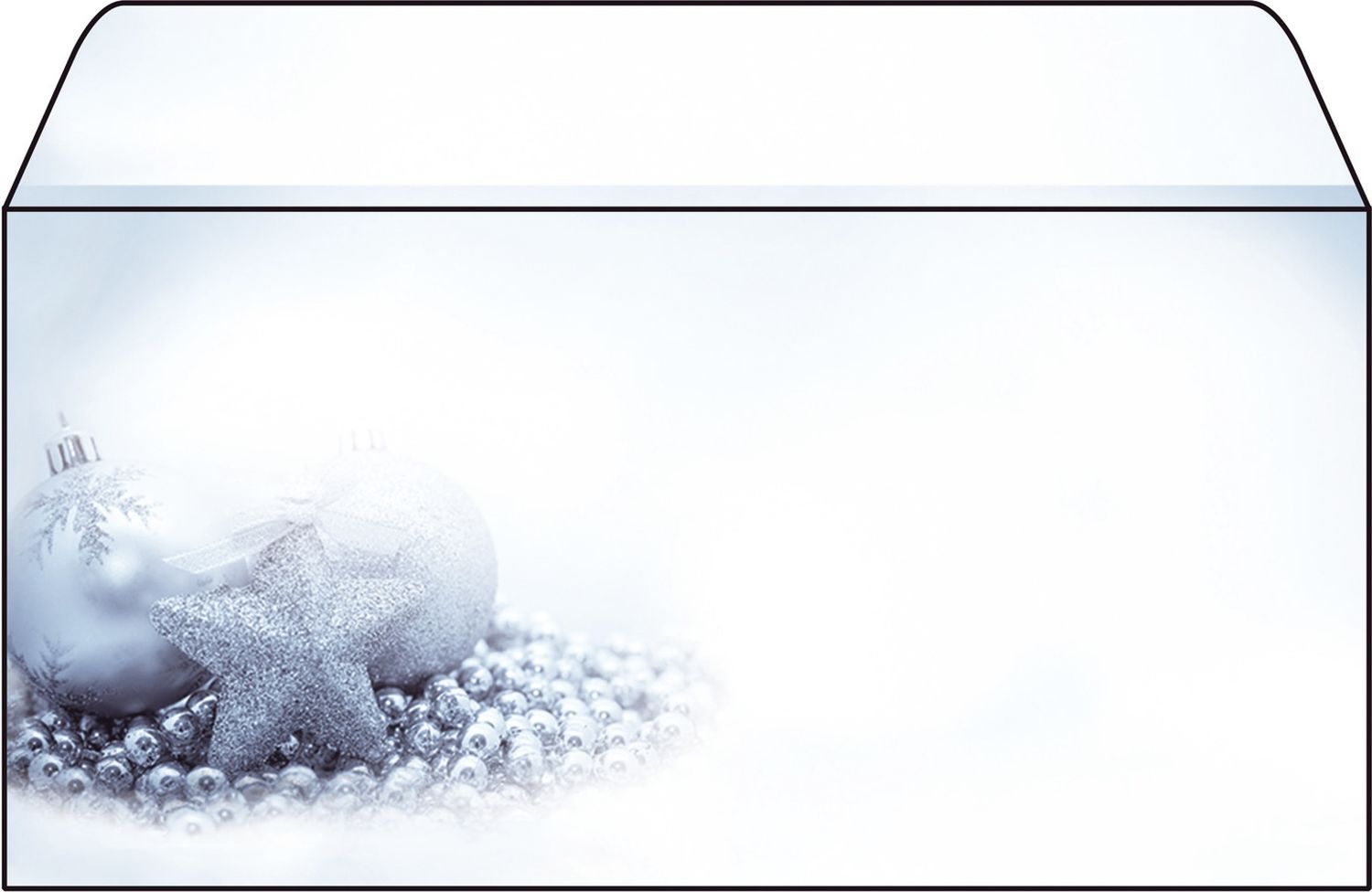 Briefumschläge Weihnachten Sigel DU081 "Blue Mystery ", DIN lang (110x220 mm), 50 Stück Briefumschläge Weihnachten Sigel DU081 "Blue Mystery ", DIN lang (110x220 mm), 50 Stück