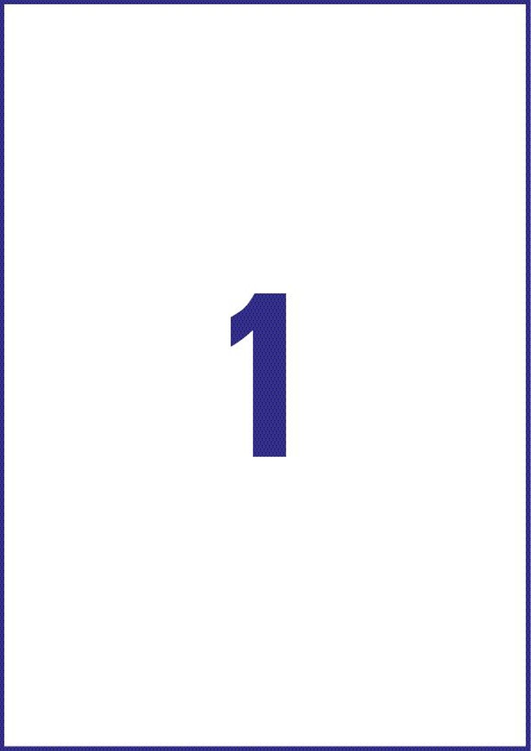 J8867-5 Magnet-Schilder, 210 x 297 mm, spezialbeschichtet, 5 Blatt/5 Etiketten, weiß J8867-5 Magnet-Schilder, 210 x 297 mm, spezialbeschichtet, 5 Blatt/5 Etiketten, weiß