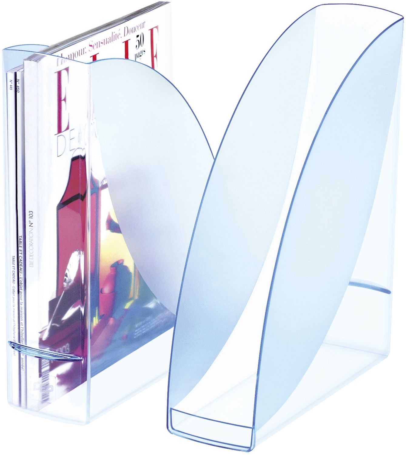 Stehsammler Ice Blue - blau-transparent